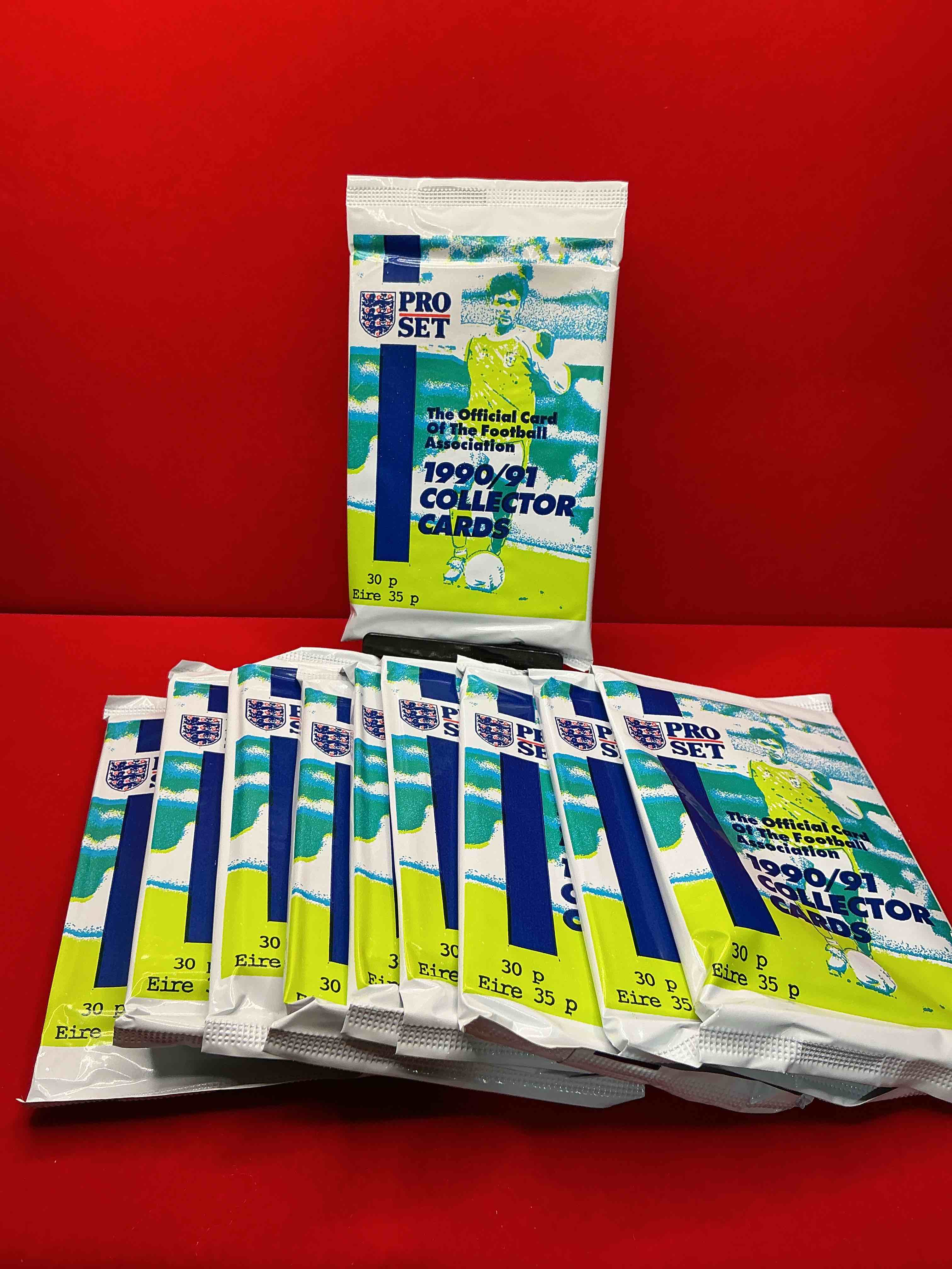 1990-91 major soccer league card packs! get in the soccer mood with these awesome packs- 12 cards in each one! celebrate the world cup coming to the usa with these pieces of history!