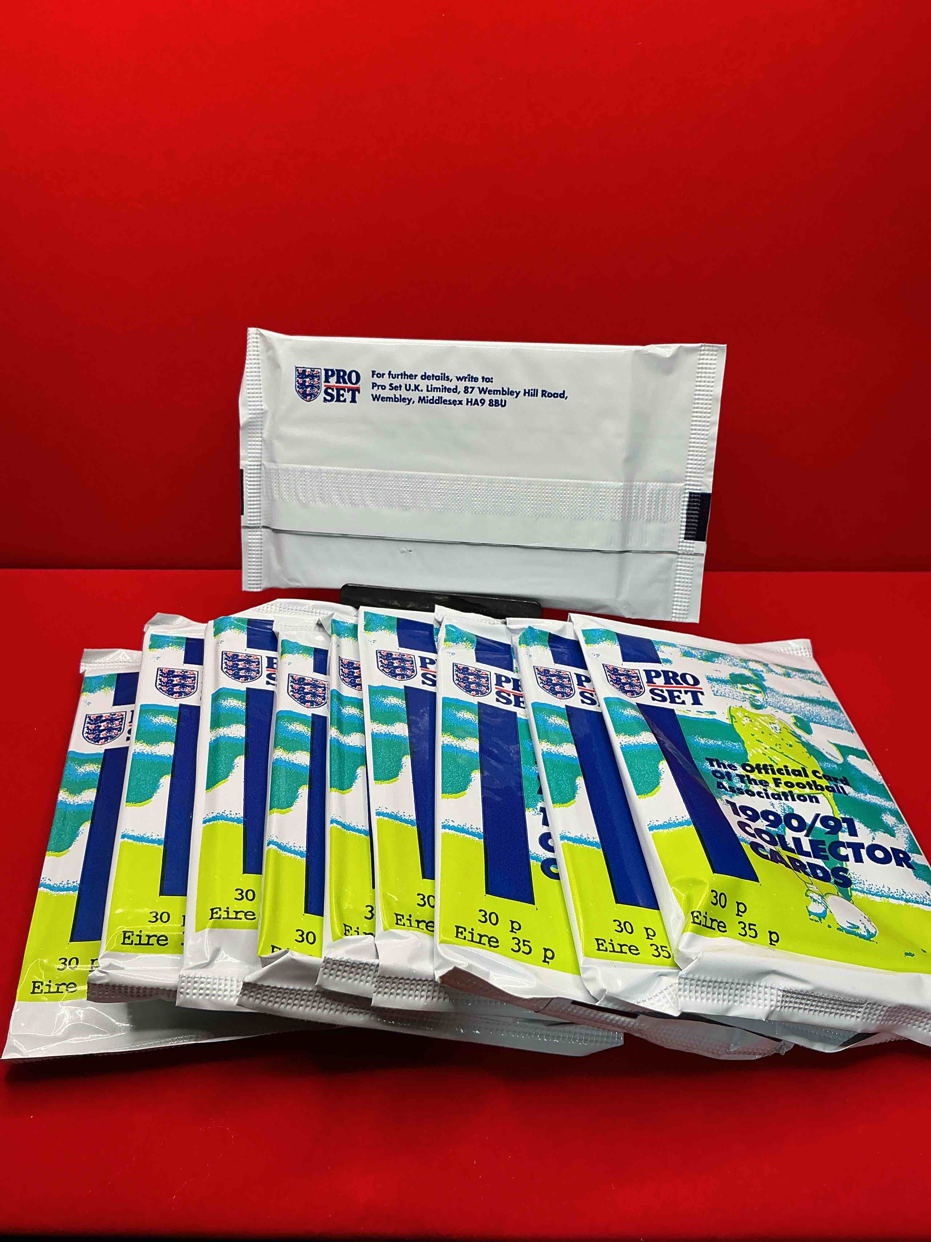 Condition photo showing New/Like New for 1990-91 major soccer league card packs! get in the soccer mood with these awesome packs- 12 cards in each one! celebrate the world cup coming to the usa with these pieces of history!