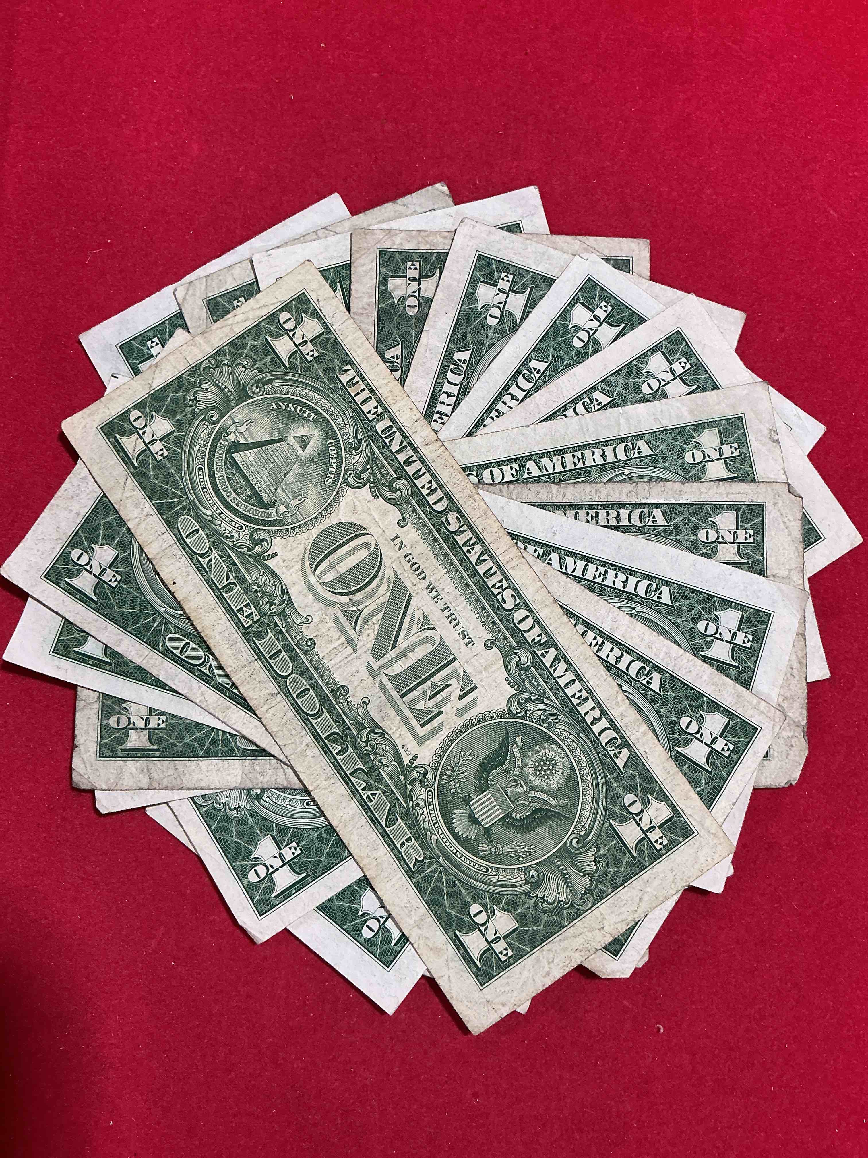 Condition photo showing Good Condition for 1957 & 1935 series silver certificates! did you know that prior to 1964 one dollar u.s. paper money was actually redeemable for silver dollars?! wow how times have changed! silver certificates were produced from 1878 to 1964 & are still considered legal tender at face value. here are gorgeous, circulated 1957 u.s. one dollar silver certificate, with highly collectible "blue seal!* own an awesome piece of history!