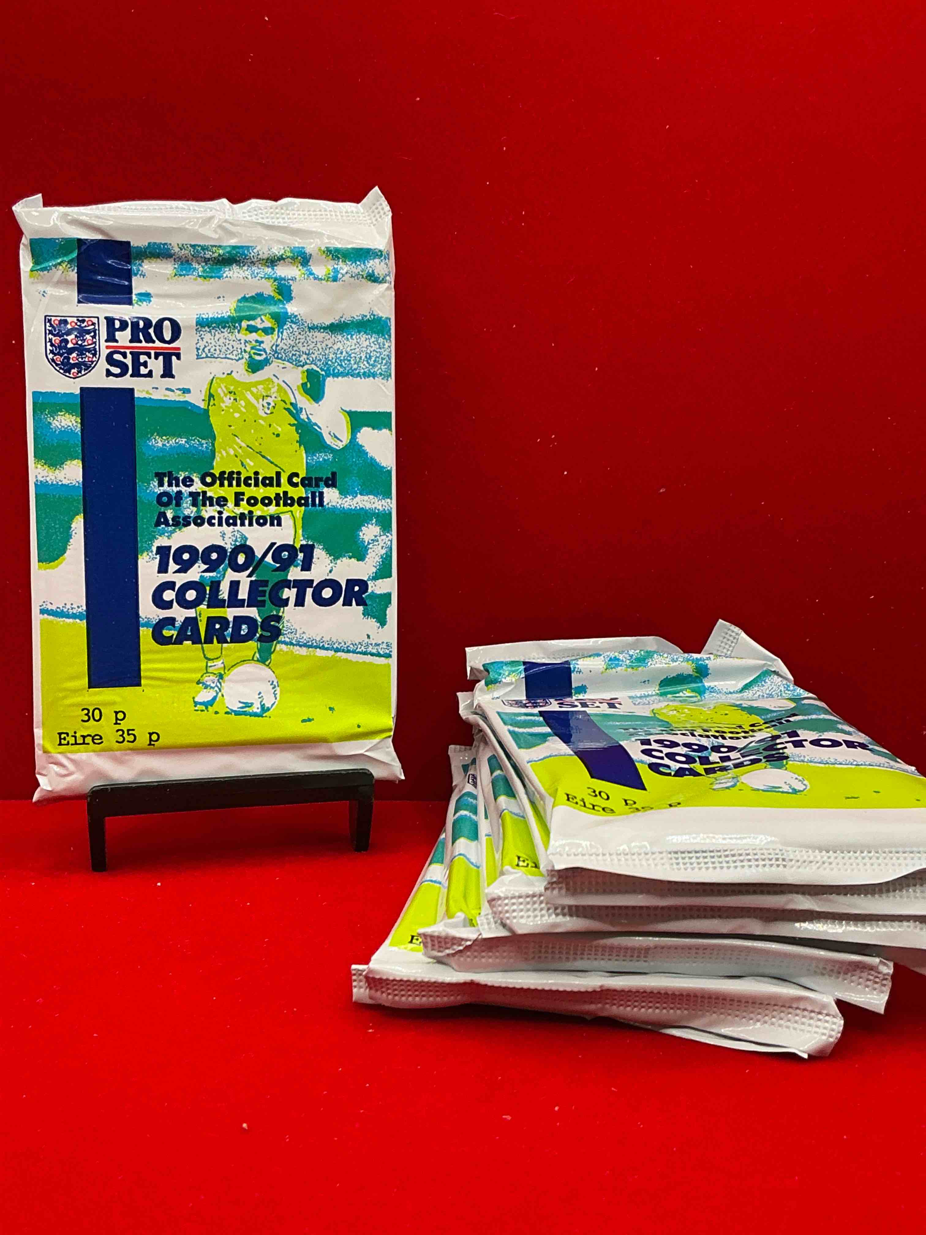 1990-91 major soccer league card packs! get in the soccer mood with these awesome packs- 12 cards in each one! celebrate the world cup coming to the usa with these pieces of history!