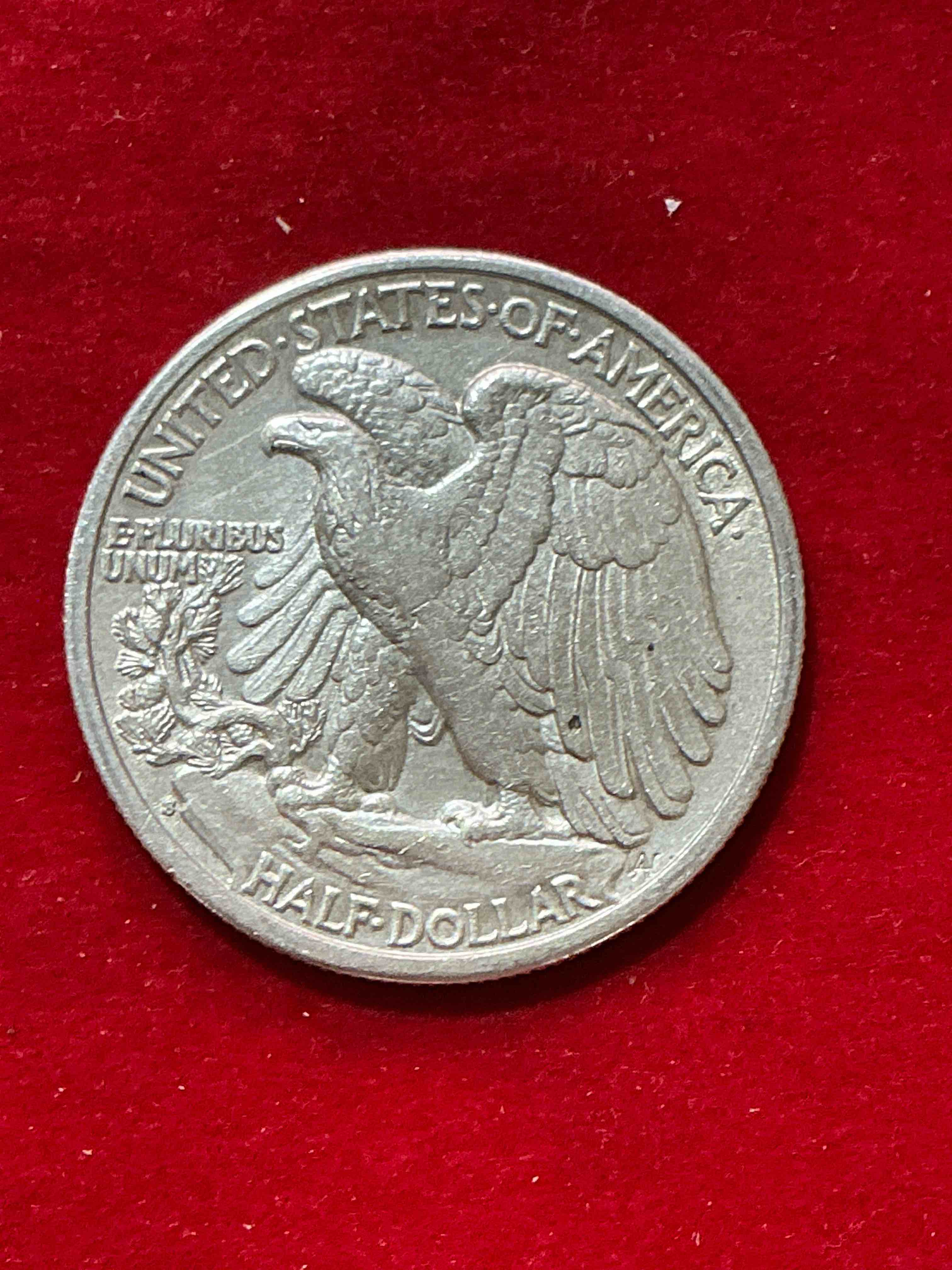 Condition photo showing As Is for 1900’s silver! antique u.s. silver! liberty walking silver half dollar! these striking half dollars were minted from 1916-1947 & have become some of the most collectible coins in history! here is a striking example from 1942! liberty walking coins are 90% fine u.s. silver, a great investment in precious metal!