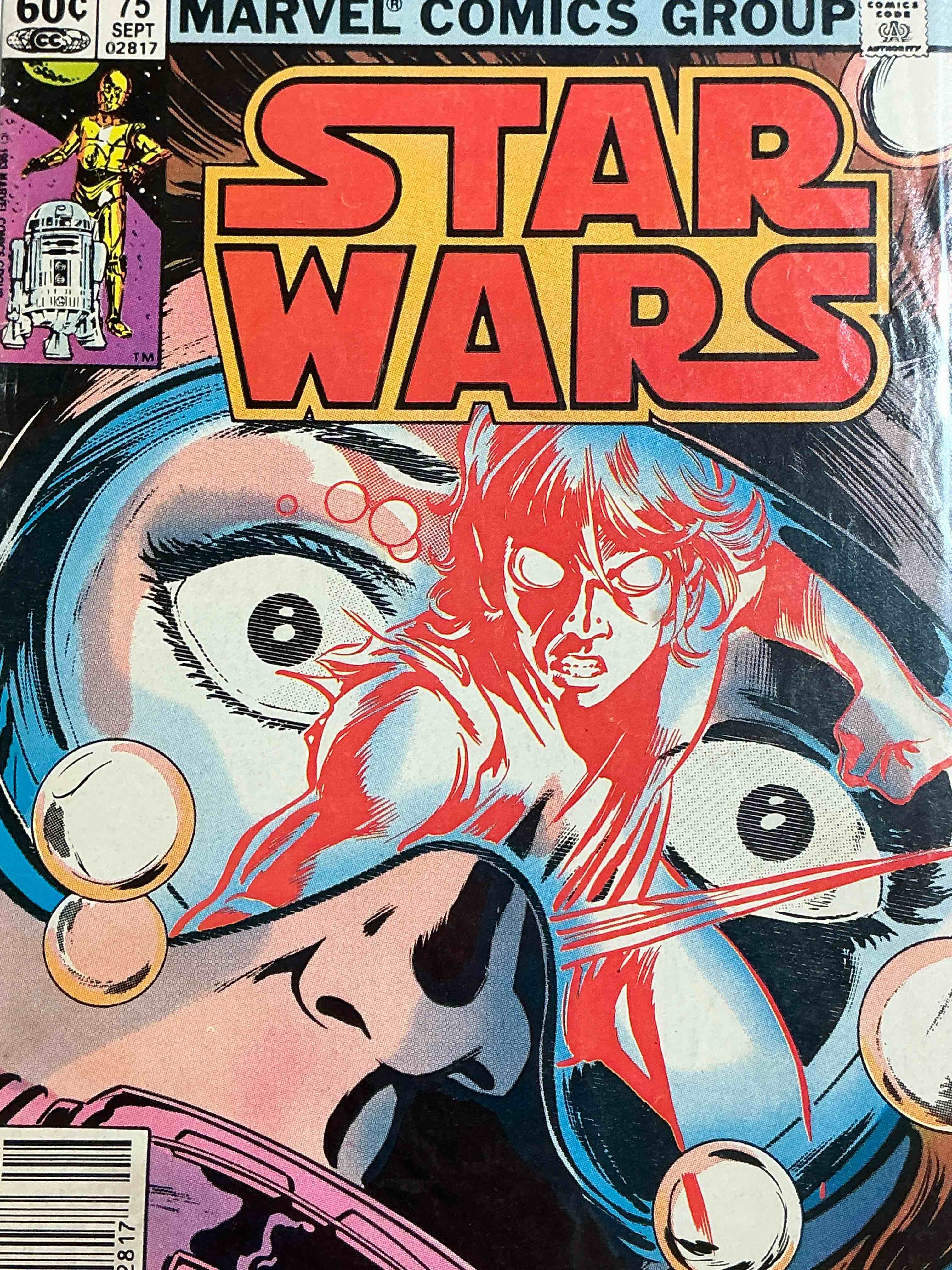 comic book craziness! 12 awesome comic books spanning generations including authentic, original, late 70’s star wars & marvel legends! wow! comics in nice/good condition & all come in protective casing!