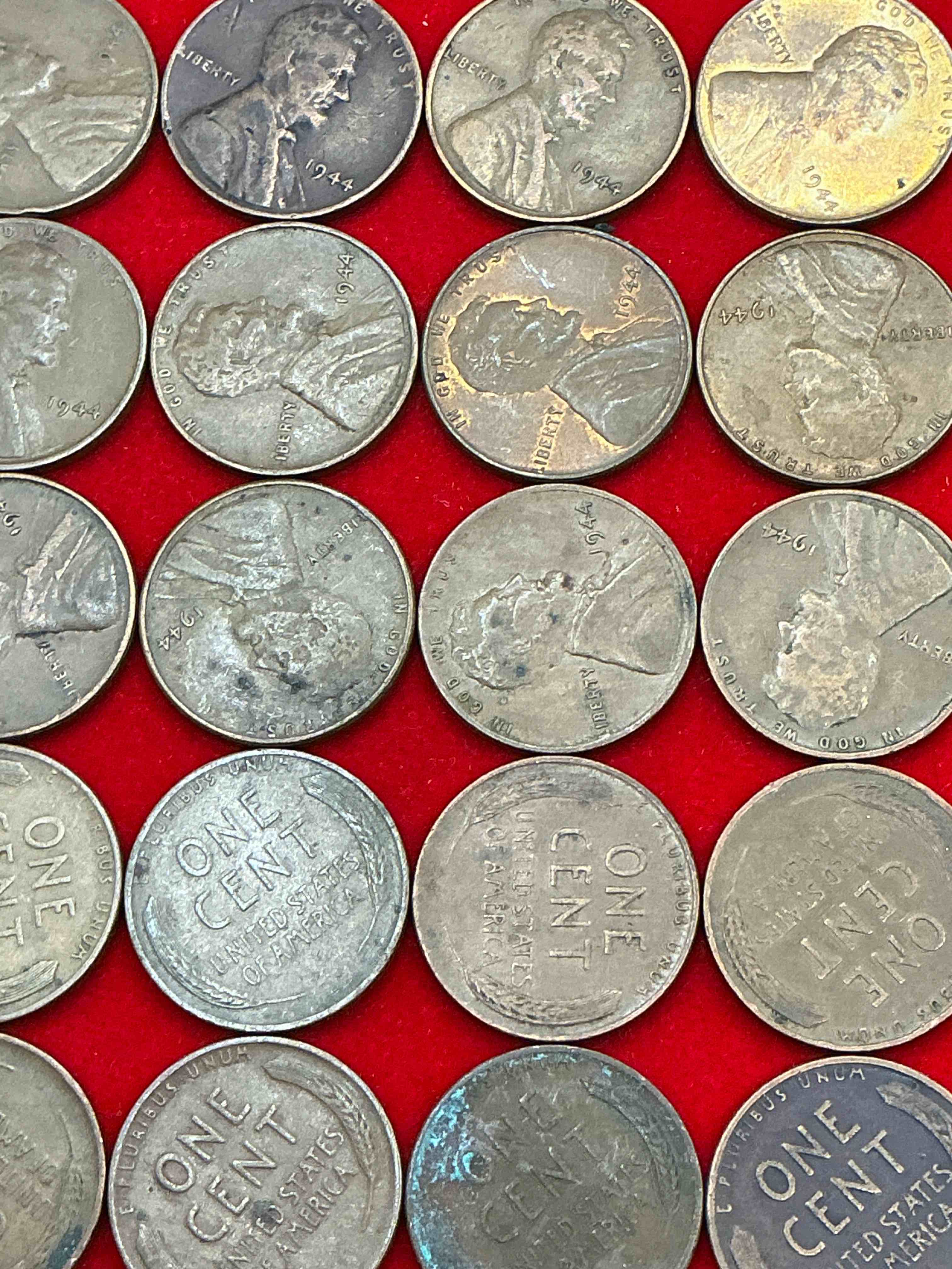 1944 calling world war 2 buffs! 1944 d-day era wheat pennies! d-day was june 6th, 1944 & was one of the most significant battles of wwii! own pieces of this era with these genuine 1944 wheat pennies in nice condition!
