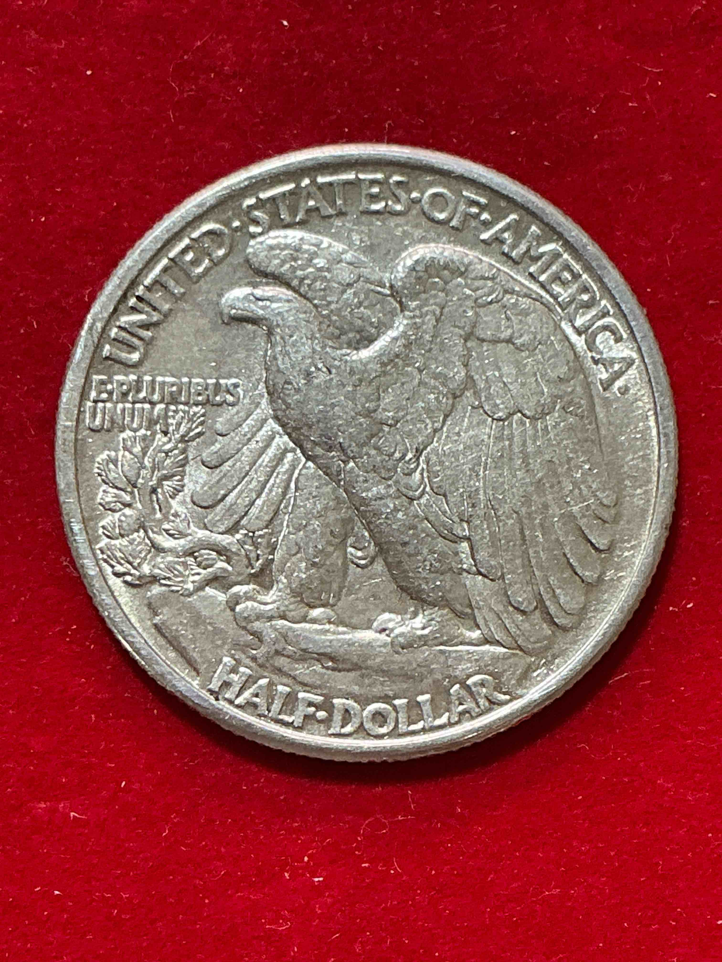 Condition photo showing Good Condition for world war ii era silver! antique u.s. silver! stunning uncirculated liberty walking silver half dollars! these striking half dollars were minted from 1916-1947 & have become some of the most collectible coins in history! here is a striking uncirculated example from 1942! liberty walking coins are 90% fine u.s. silver, a great investment in precious metal!