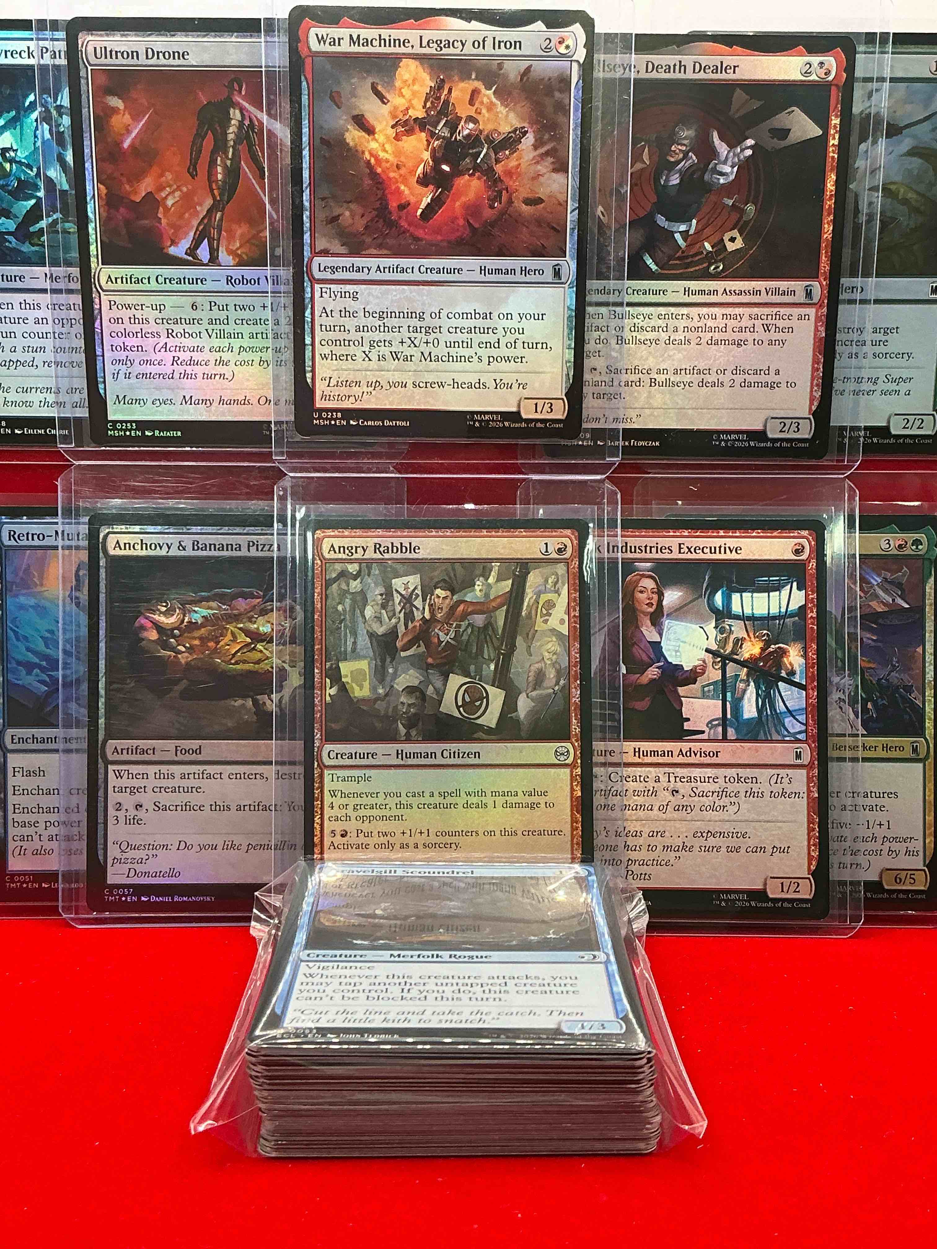 Condition photo showing New/Like New for magic the gathering 50 card lot! lot includes 10 rare or holo foil cards! all cards in excellent shape condition! a great way to join the mtg craze!
