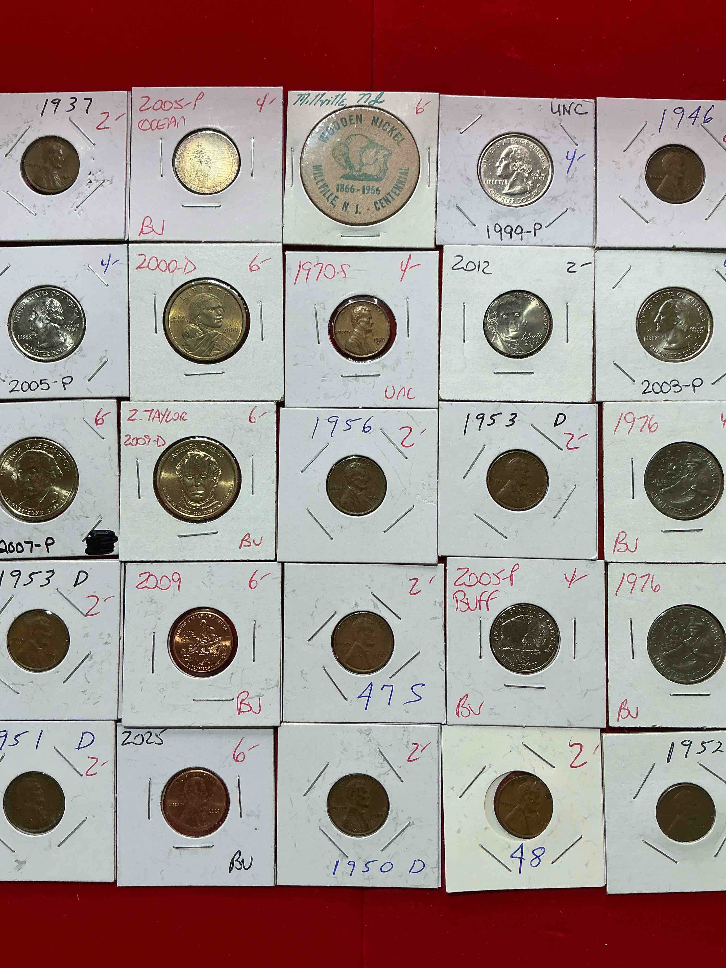Condition photo showing Good Condition for cool coin closeout! wow! awesome u.s. coins & more, antique, vintage & modern galore! many uncirculated! check out this incredible closeout collection of incredibly cool coins & rare items spanning decades! bid is per coin/item & all coins encased for protection! a true smorgasbord collector's dream! each collection is unique and includes items such as rare antique coins, rare date coins, coin sets, modern uncirculated coins, wooden tokens, cool medallions & more! disregard original price marks on pieces, this is a true auction closeout! an incredible opportunity for re-sellers & collectors!