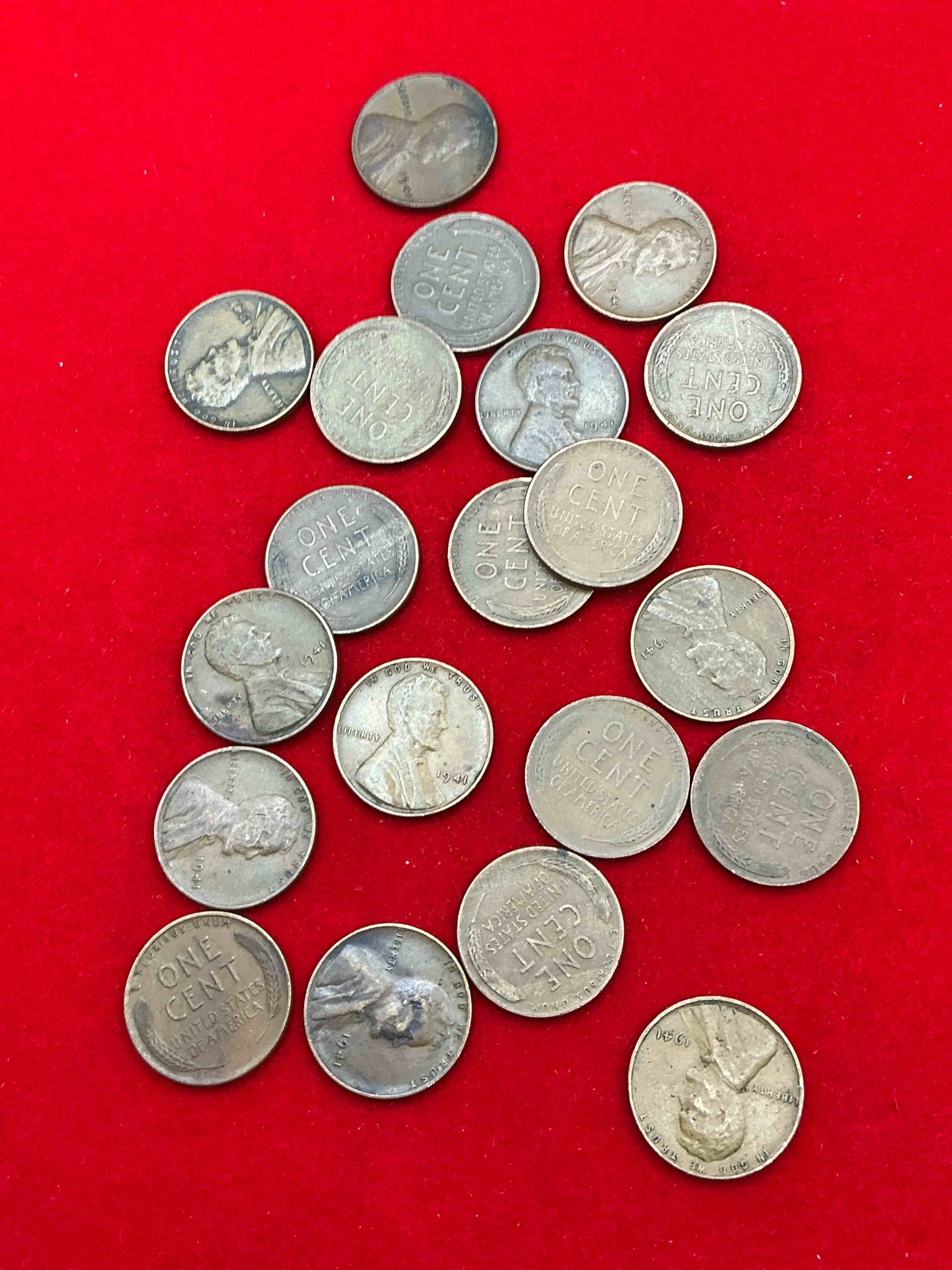 1941 pearl harbor ww2 era pennies! dec 7, 1941, a day that will live in infamy when the japanese bombed pearl harbor bringing america into world war 2! up for auction are 1941 pennies in great condition, awesome pieces of wwii history!