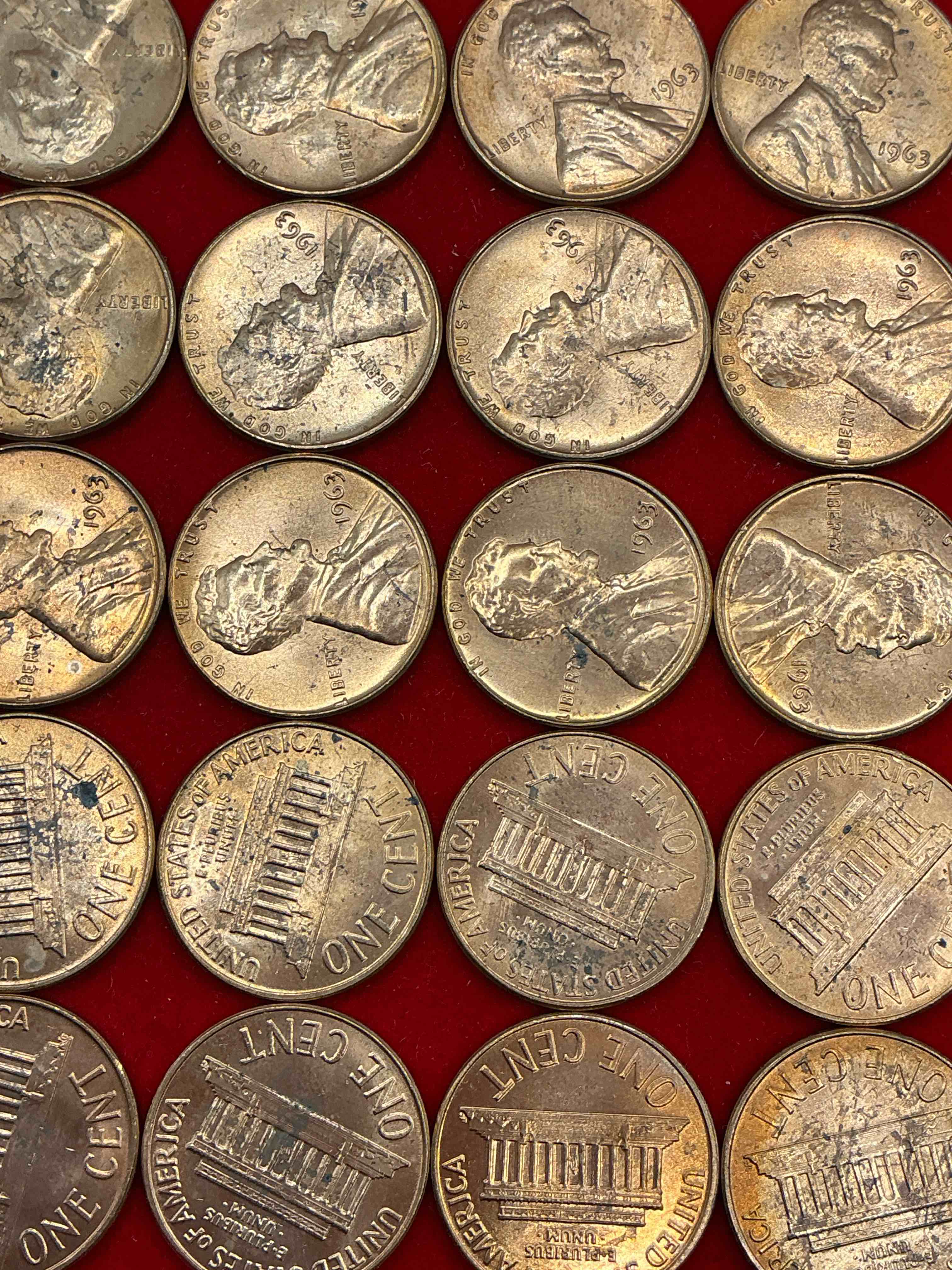1963 "i have a dream" era brilliant uncirculated wheat pennies! these 1963 pennies are direct from the original treasury rolls & haven't seen the light of day since 1963! dr. martin luther king famously gave his "i have a dream" speech on aug 28, 1963. own pieces of this era with these incredible pieces of history!