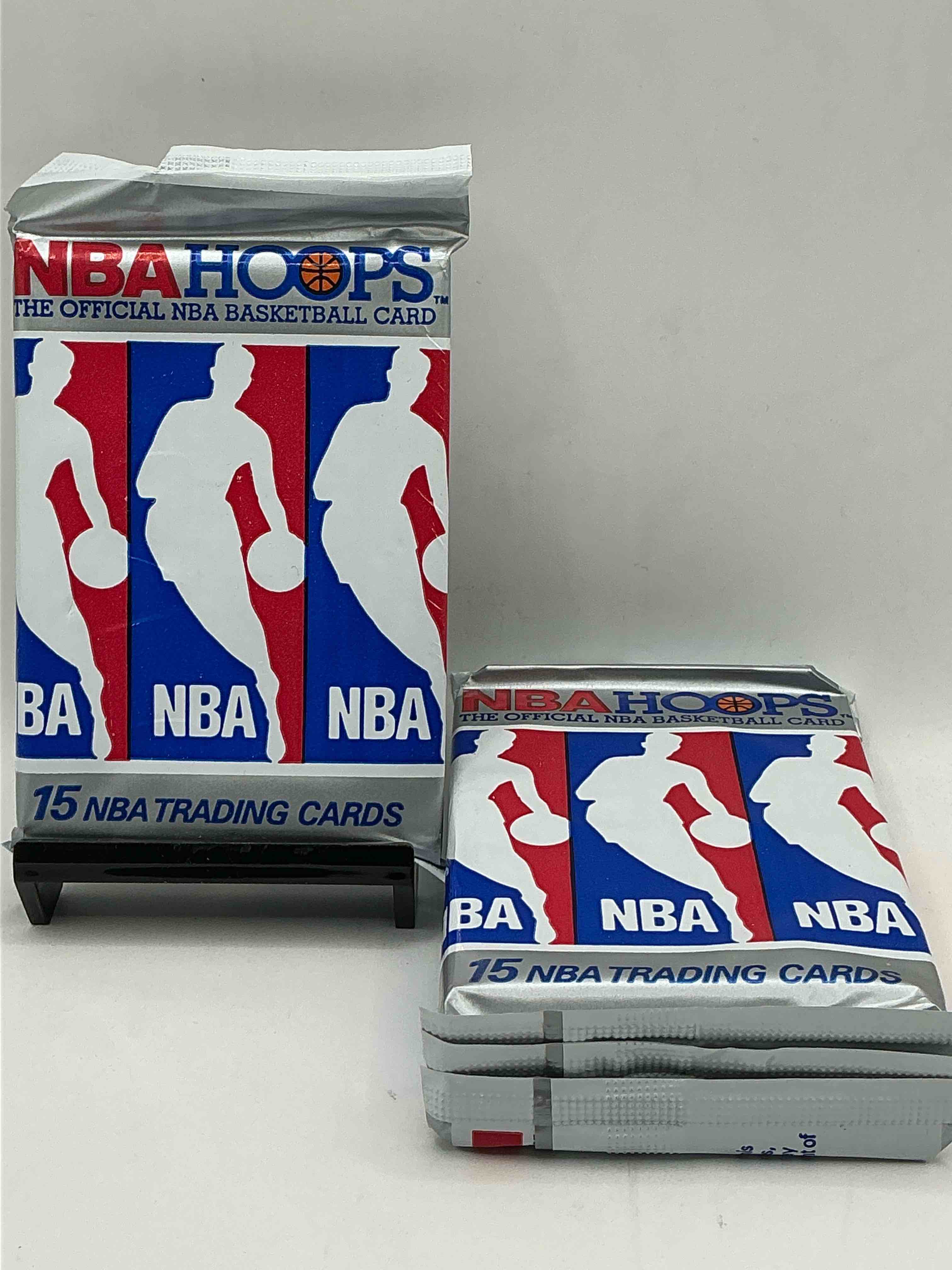 Michael Jordan!? 1990/91 NBA Hoops Unopened Sealed Trading Collectible Sports Card Pack, Direct From Original Sealed Retail Case! Search For Early Michael Jordan #65 (PSA 10 Value $550), Jordan All Star Card, & Too Many Other Nice Cards To List!