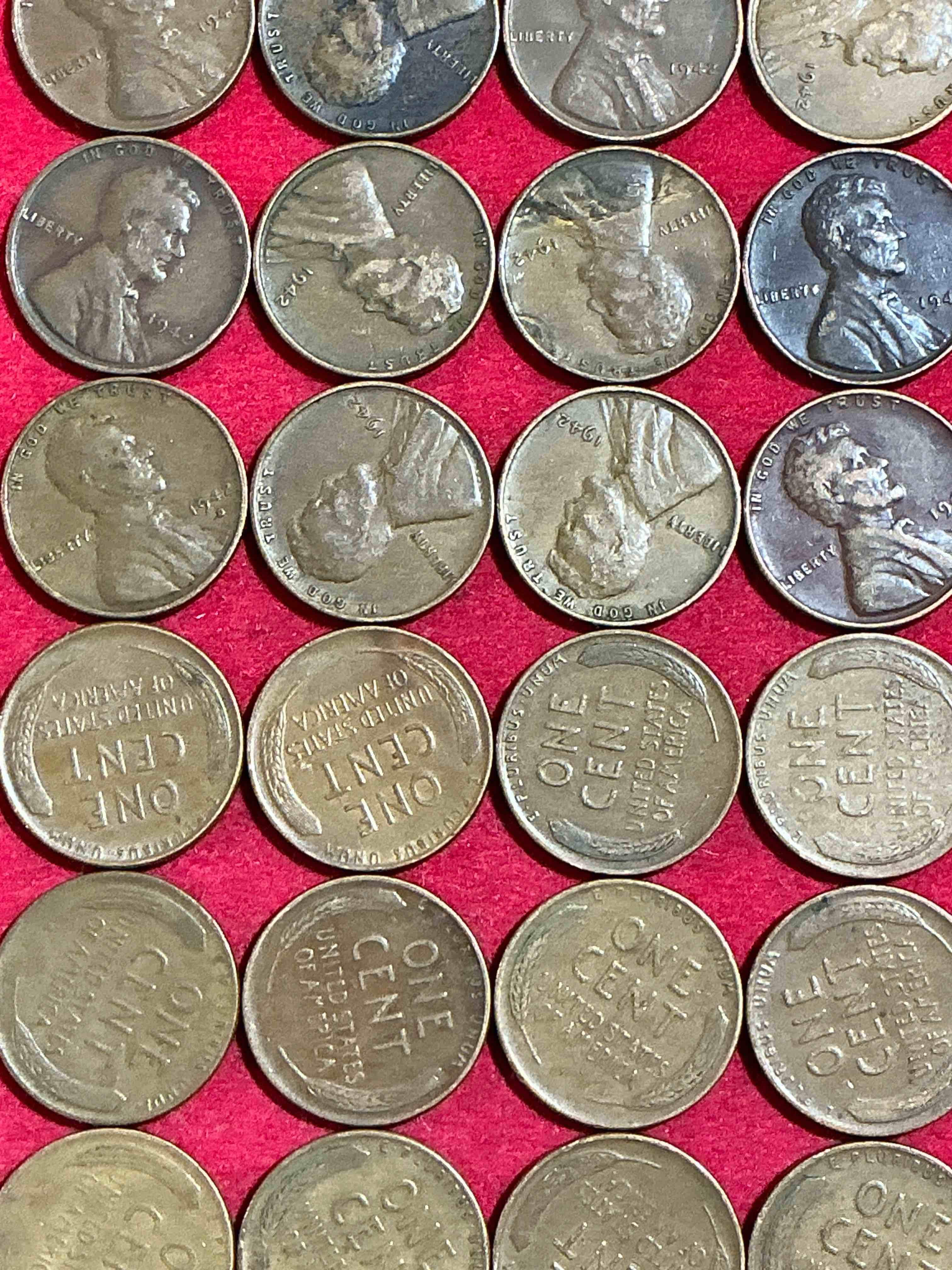 1942 Calling World War 2 Buffs!  1942 Battle Of Midway Era Wheat Pennies!  The Battle Of Midway Was June 4-7 1942 & Was The Greatest Naval Battle In History Between America & Japan!  Own Pieces Of This Era With These Genuine 1942 Wheat Pennies In Nice Condition!  