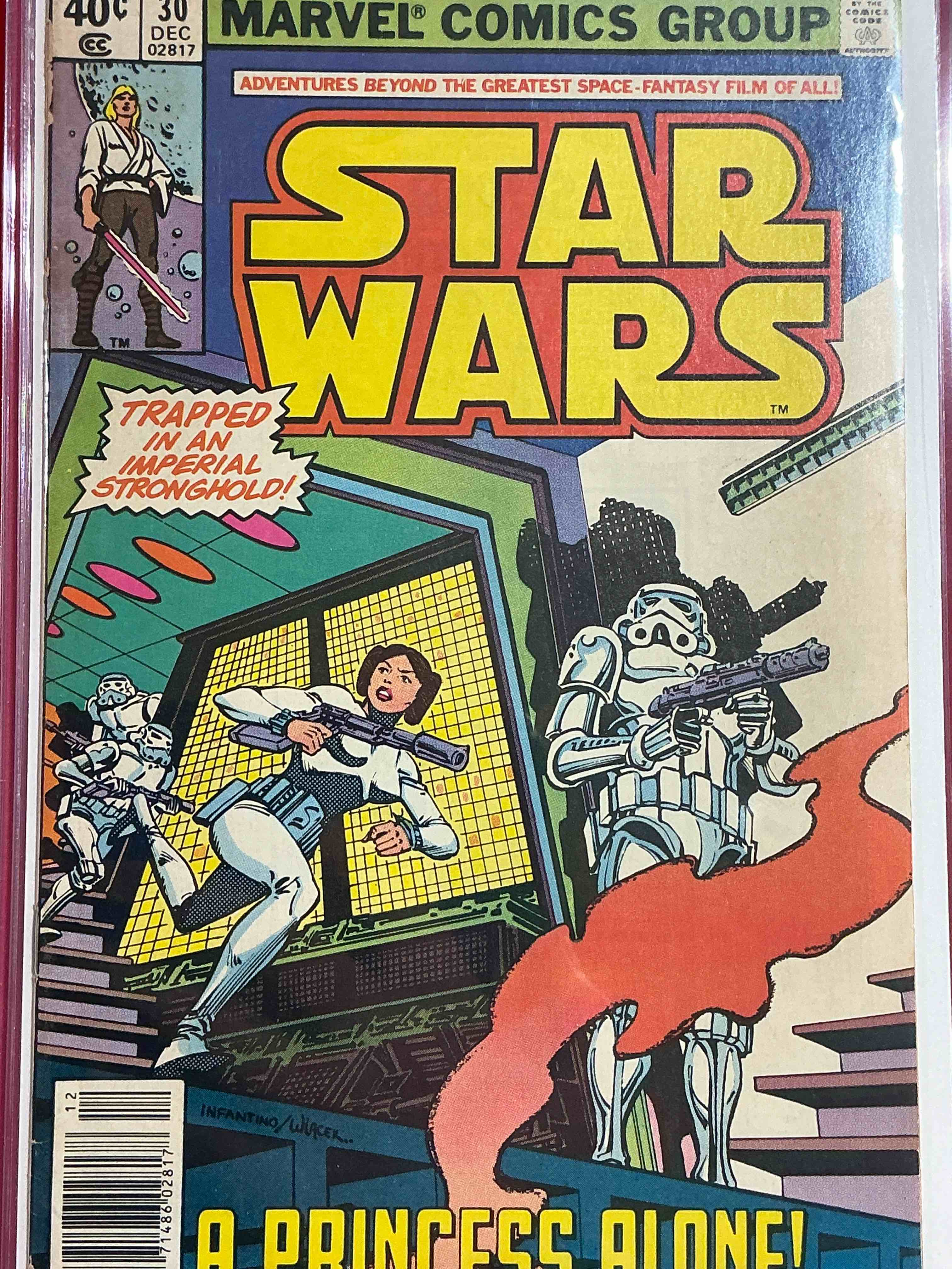 Comic Book Craziness!  12 Awesome Comic Books Spanning Generations Including Authentic, Original, Late 70’s Star Wars, Early Avengers, & Marvel Legends! WOW! Comics In Nice/Good Condition & All Come In Protective Casing!  