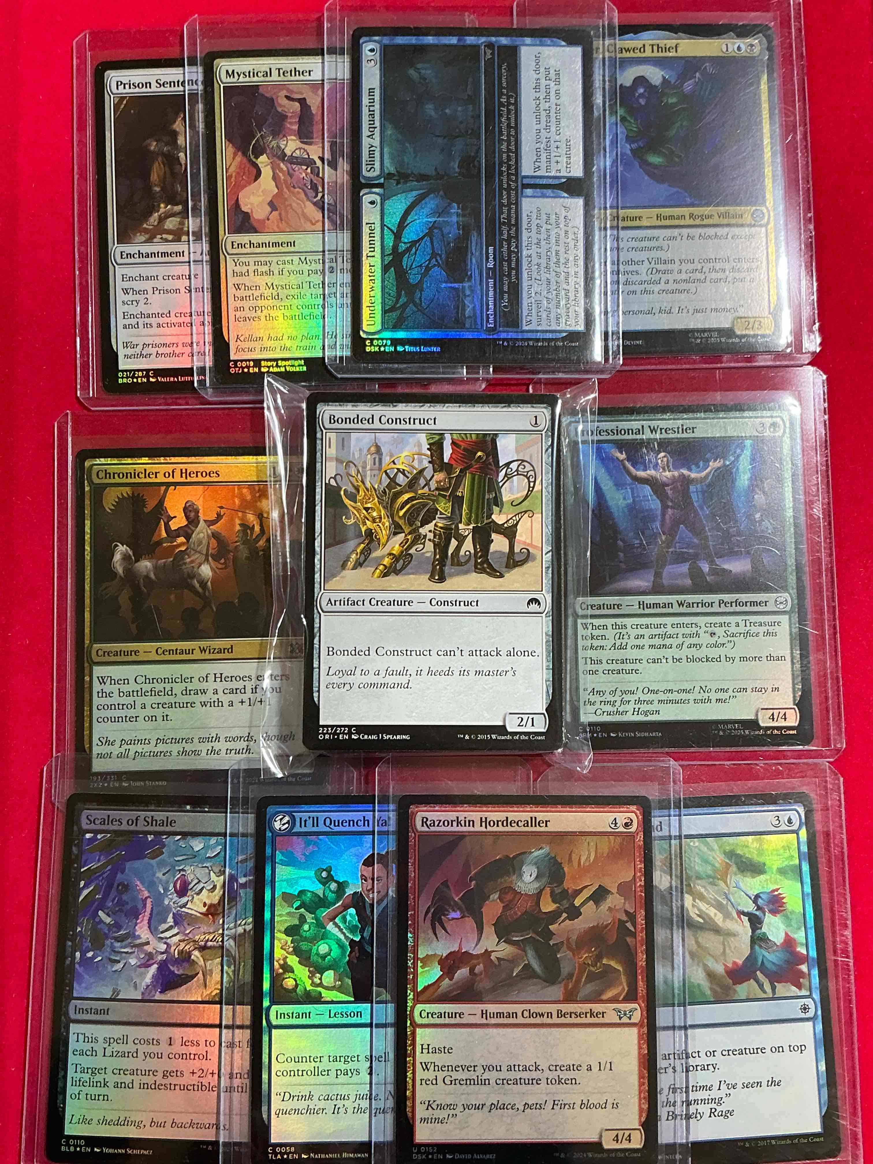 Magic The Gathering 50 Card Lot! Lot Includes 10 Rare Or Holo Foil Cards! All Cards In Excellent Shape Condition! A Great Way To Join The MTG Craze!