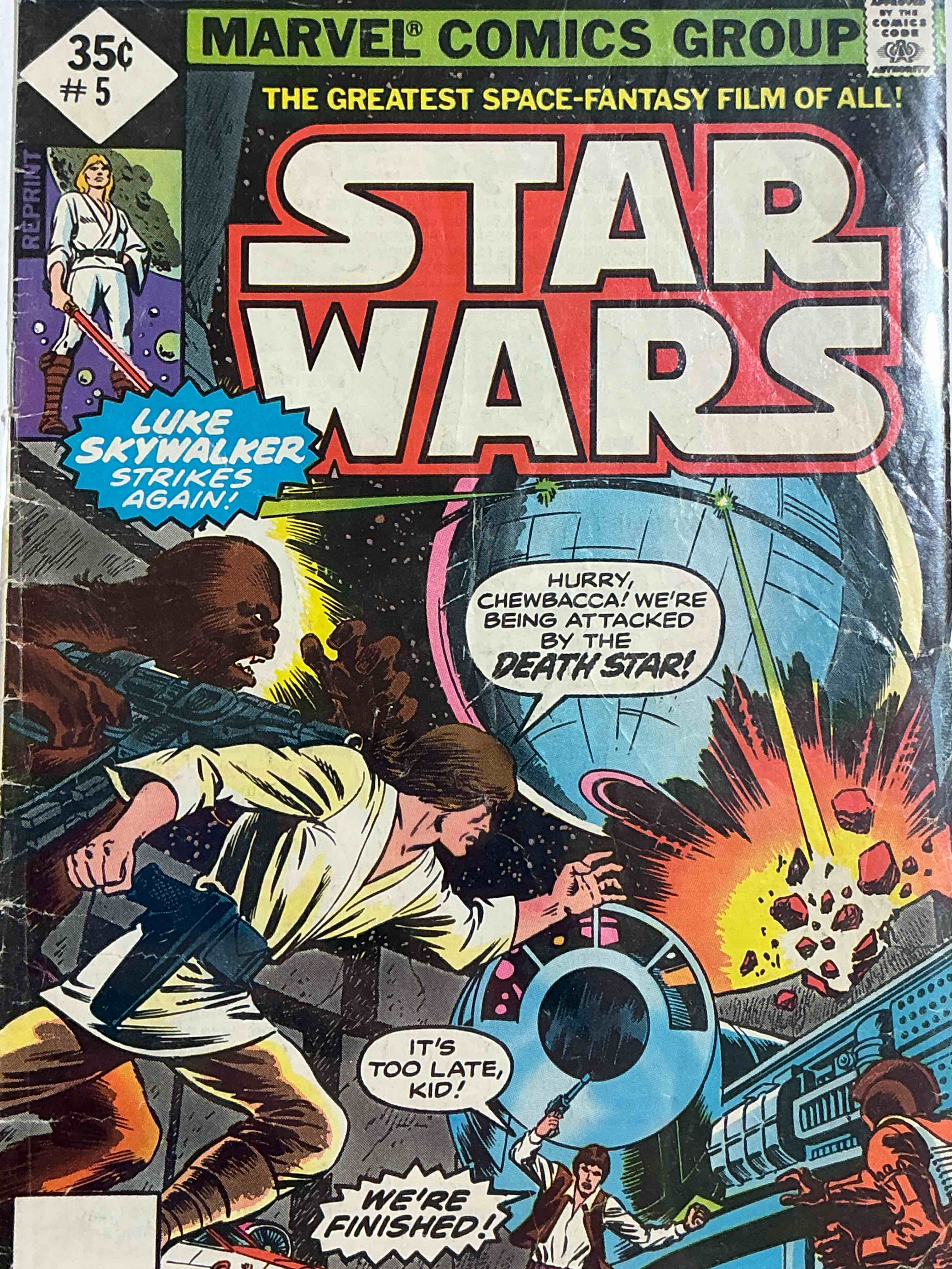 comic book craziness! includes early star wars from the late 70’s & early avengers & indiana jones! wow! great collection of comic books spanning many decades, all encased with protective sleeves & backing. generally in good / fine condition for age. a great way to get an eclectic comic collection spanning generations!