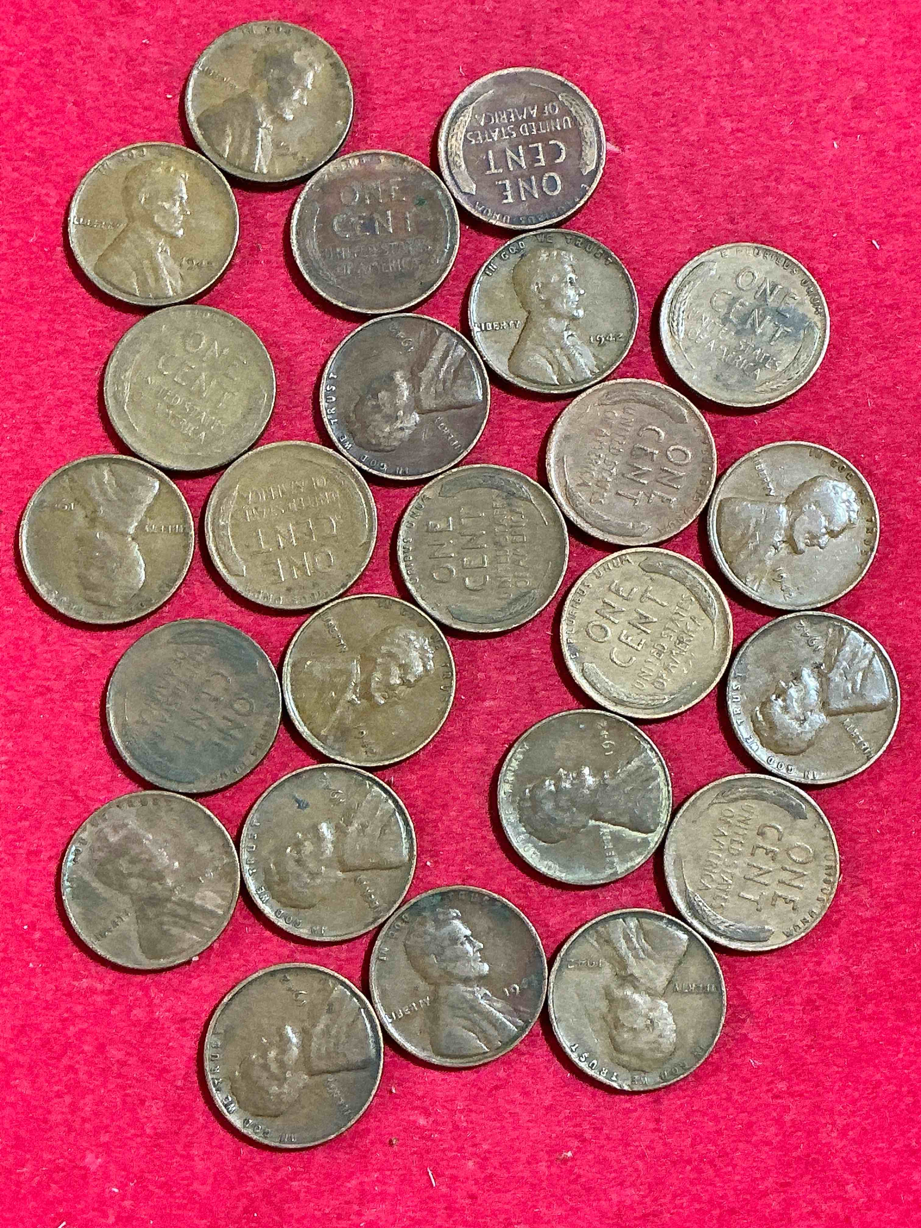 1942 calling world war 2 buffs! 1942 battle of midway era wheat pennies! the battle of midway was june 4-7 1942 & was the greatest naval battle in history between america & japan! own pieces of this era with these genuine 1942 wheat pennies in nice condition!