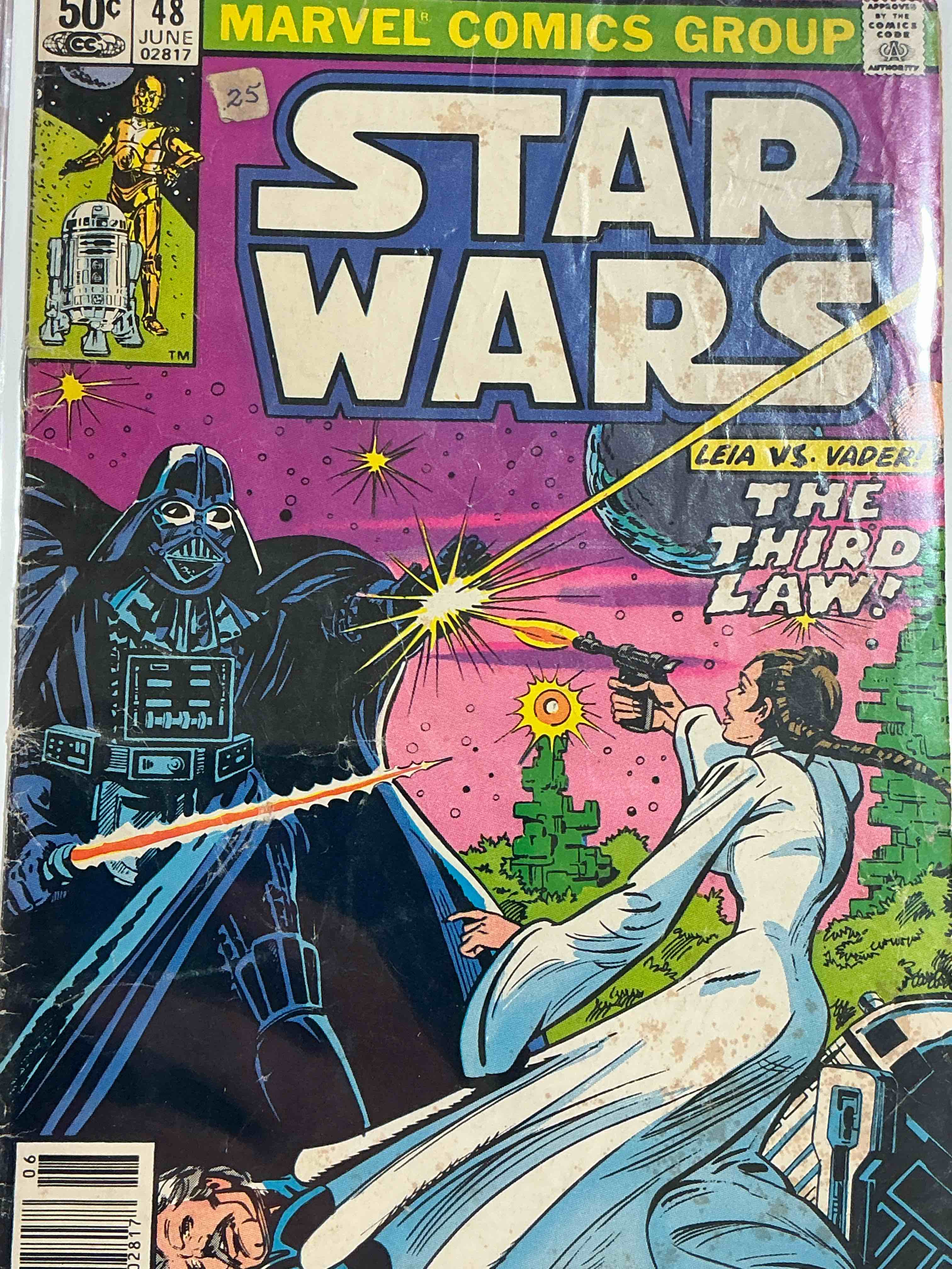 comic book craziness! includes early star wars from the late 70’s & early avengers! great collection of comic books spanning many decades, all encased with protective sleeves & backing. generally in good / fine condition for age. a great way to get an eclectic comic collection spanning generations!