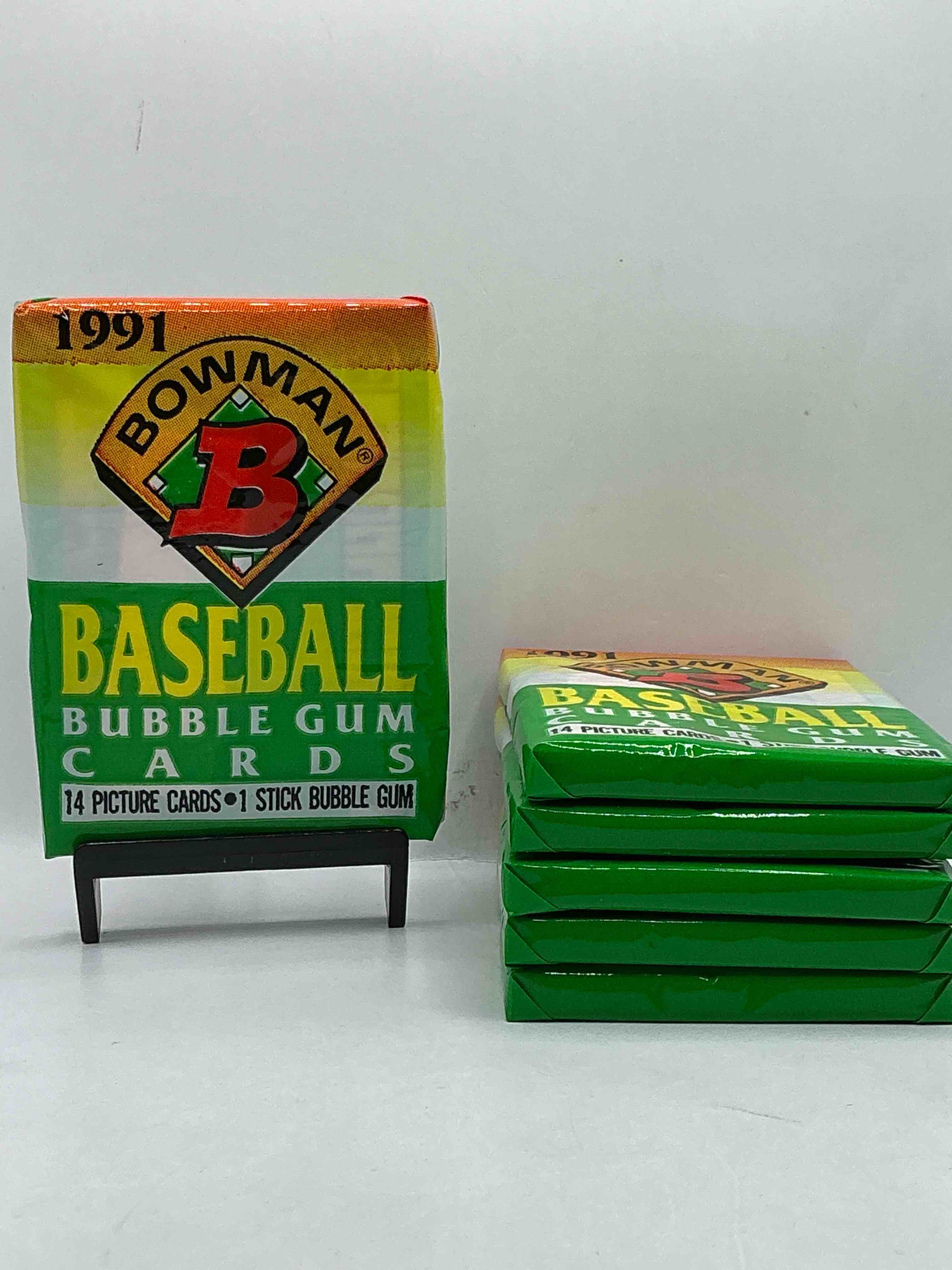 1991 bowman football unopened sports card packs direct from original box! search for valuable emmitt smith cards & other stars! super rare & could have some awesome cards inside! 