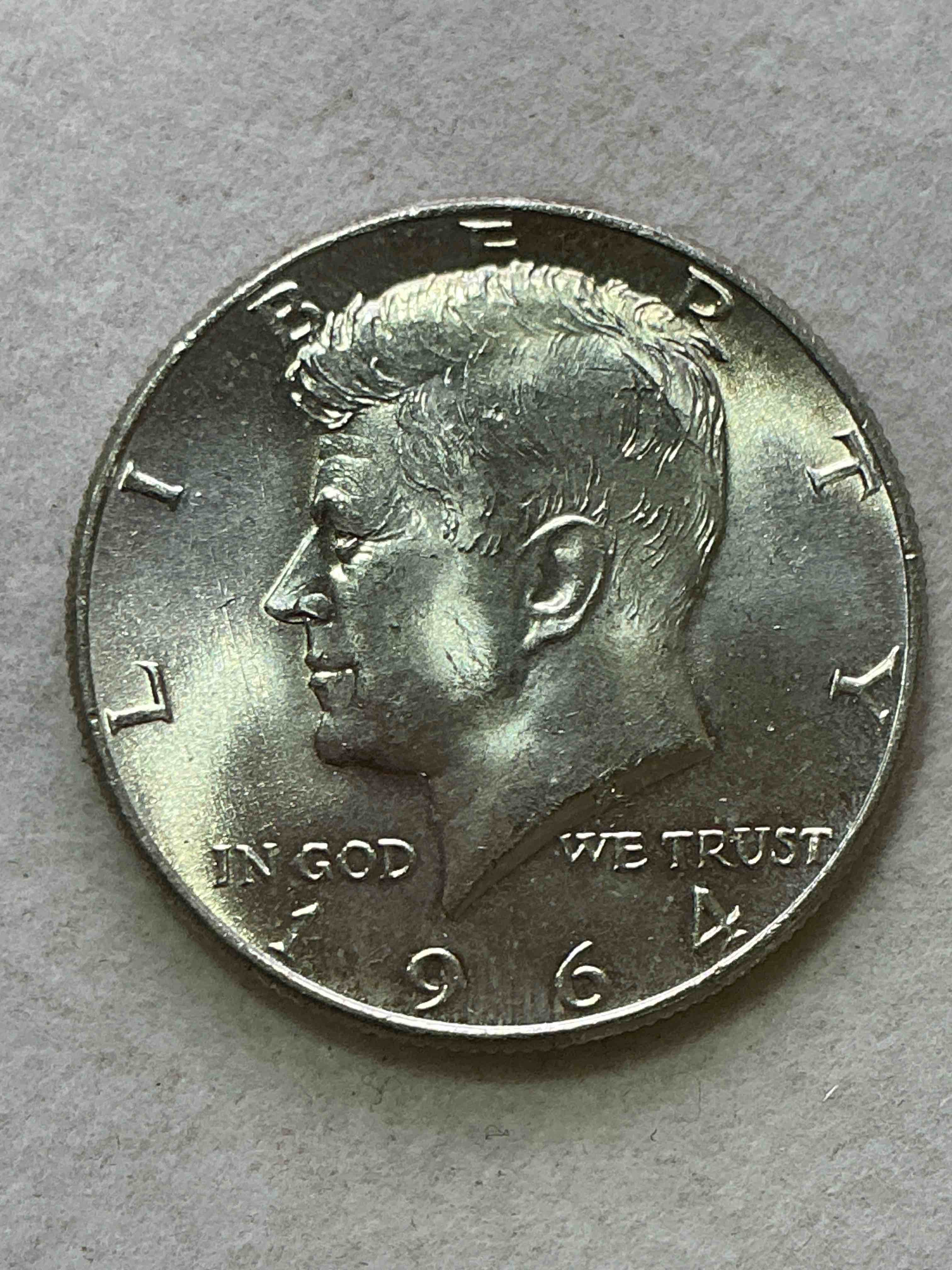 1964 rare kennedy 90% silver wow! did you know that 1964 is the only year kennedy half dollars are 90% silver?! when jfk was assassinated in 1963 the u.s. mint rushed to make a coin in his honor. they replaced the franklin half dollar with a kennedy version in 1964. after 1964 kennedy half dollars were made with 40% silver before eventually having no silver at all. 1964 is the year to collect kennedy half dollars if you are investing in u.s. fine silver! check out this rare 1964 kennedy half dollar in excellent condition!