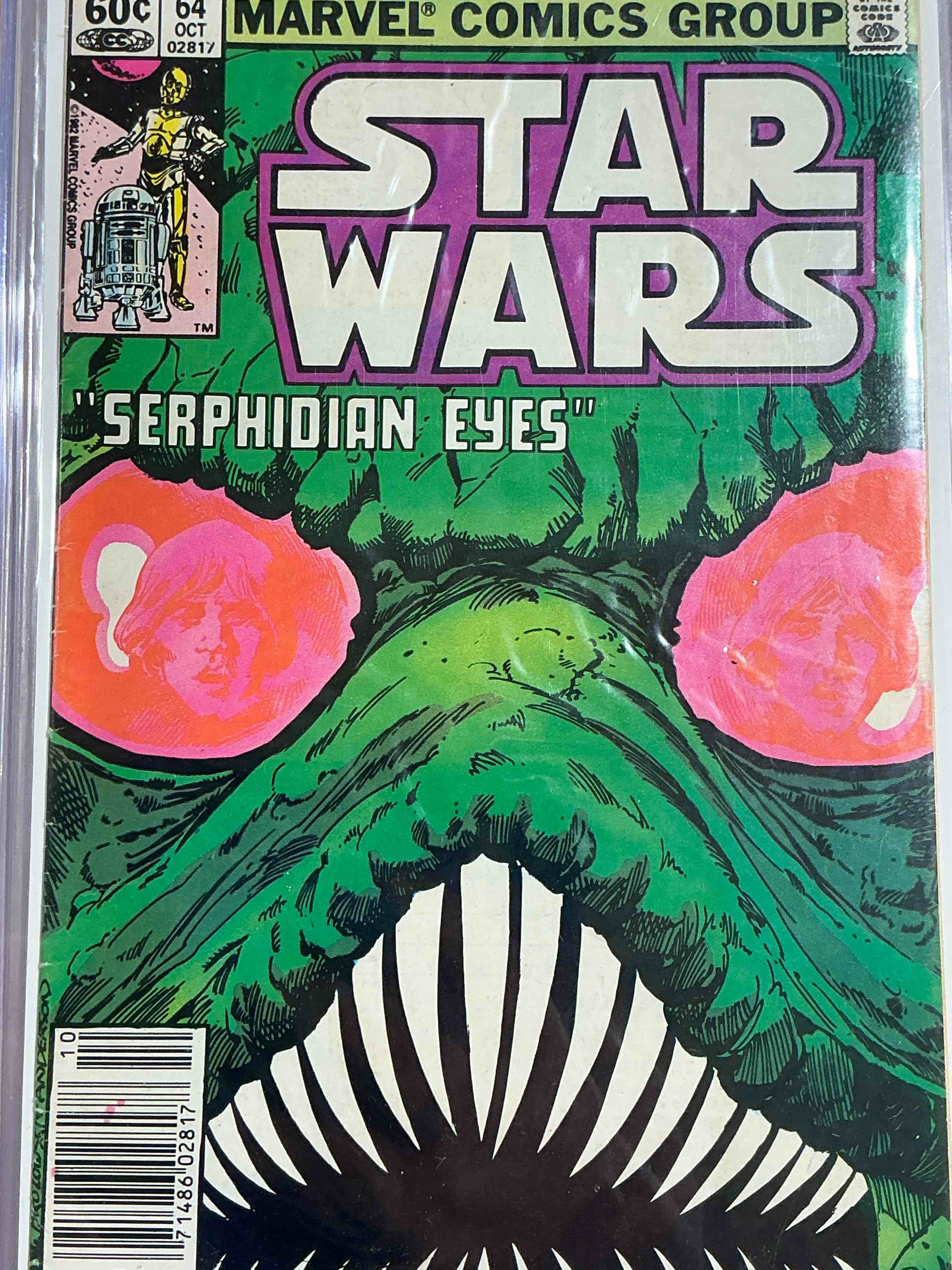Condition photo showing Good Condition for comic book craziness! includes early star wars comics in nice condition! great collection of comic books spanning many decades, all encased with protective sleeves & backing. generally in good / fine condition for age. a great way to get an eclectic comic collection spanning generations!