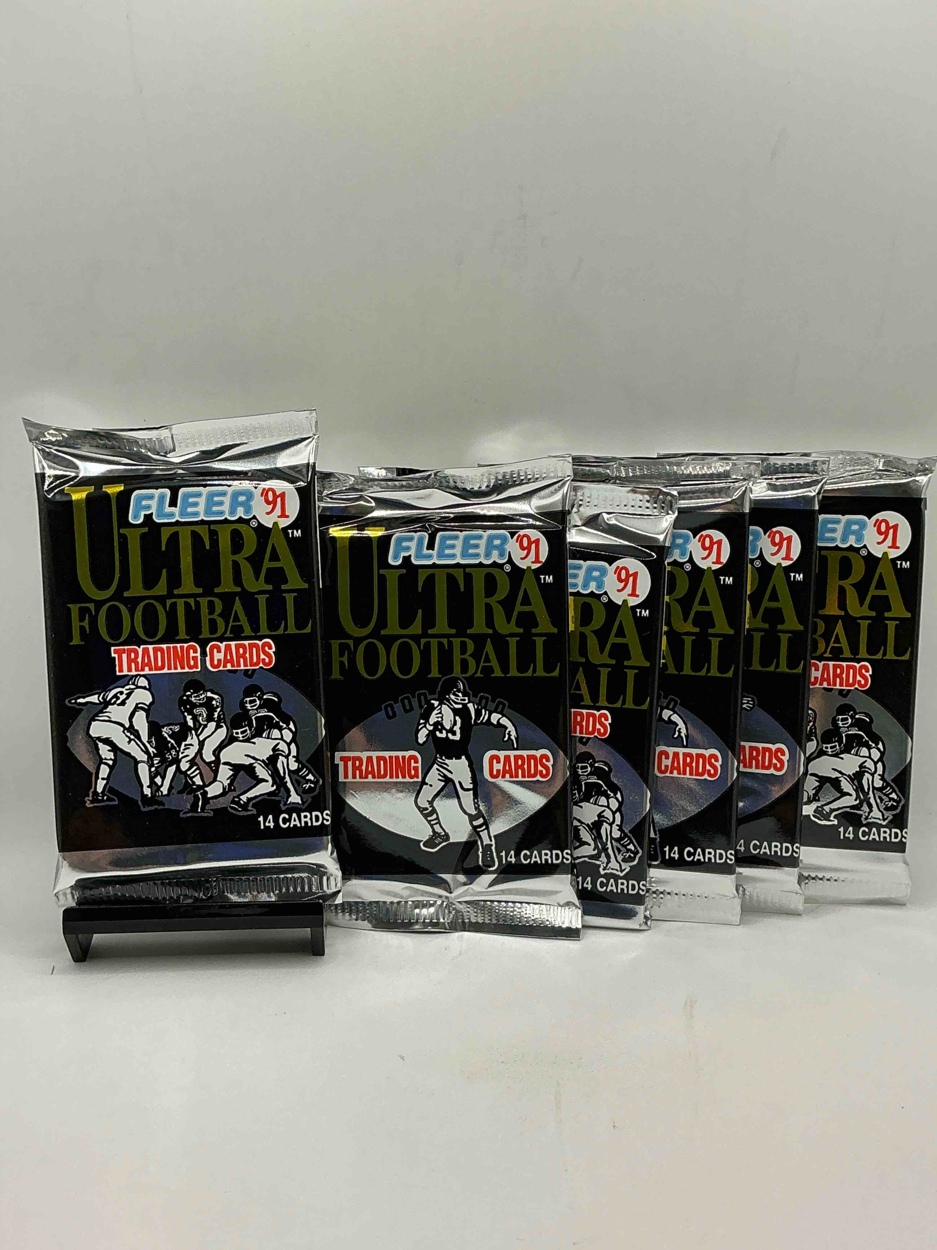 brett favre rookie!? 1991 fleer ultra unopened packs straight from original box! search for brett favre rookie & other valuable cards from joe montana emmitt smith & barry sanders!