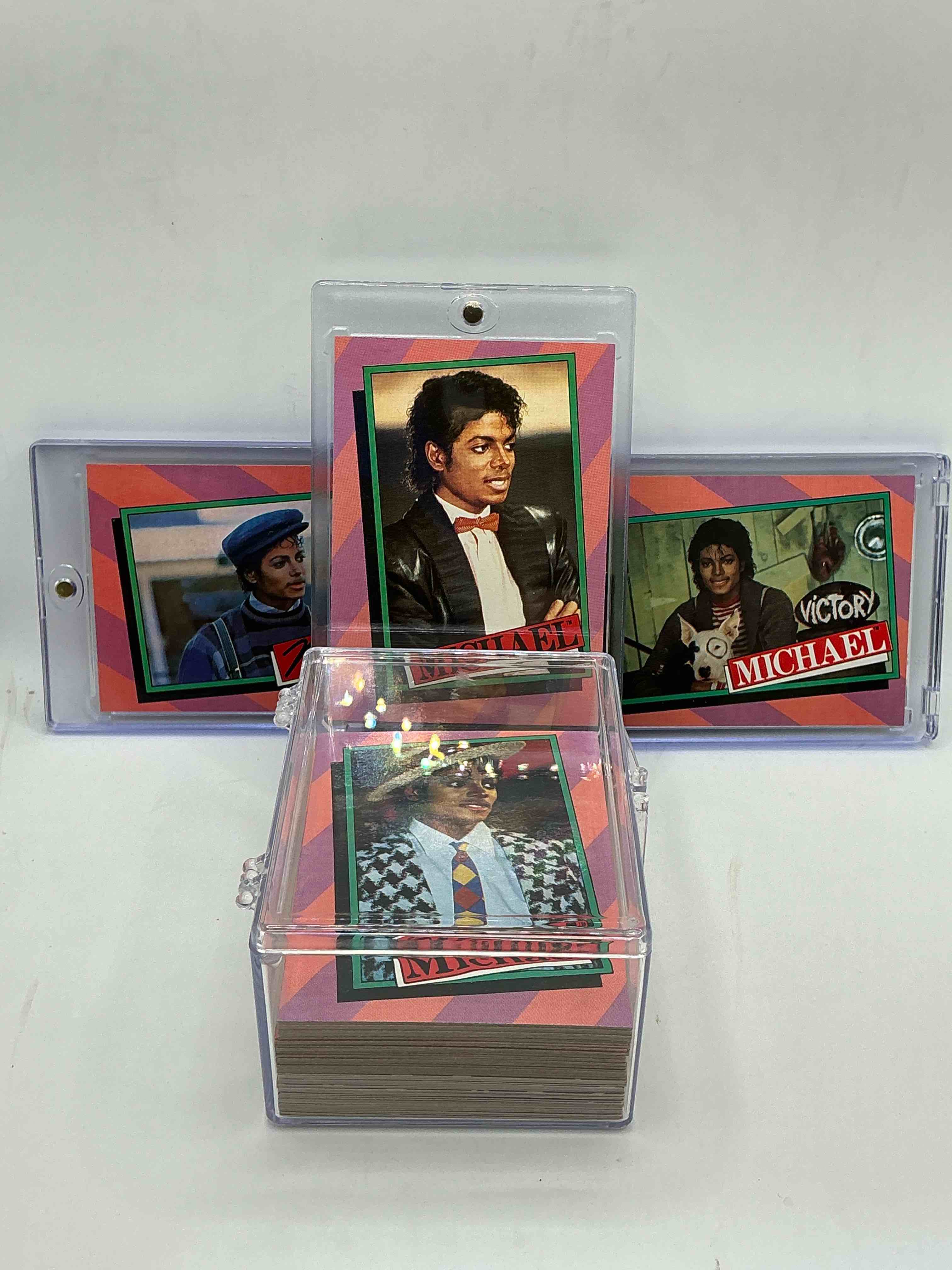 1984 Michael Jackson History! Complete Series Two 33 Card Michael Jackson Collector Card Set, Authentic Original From 1984! A Serious Collector Item Straight From The Height Of Michael Jackson Mania! Great Condition & Completely Original!