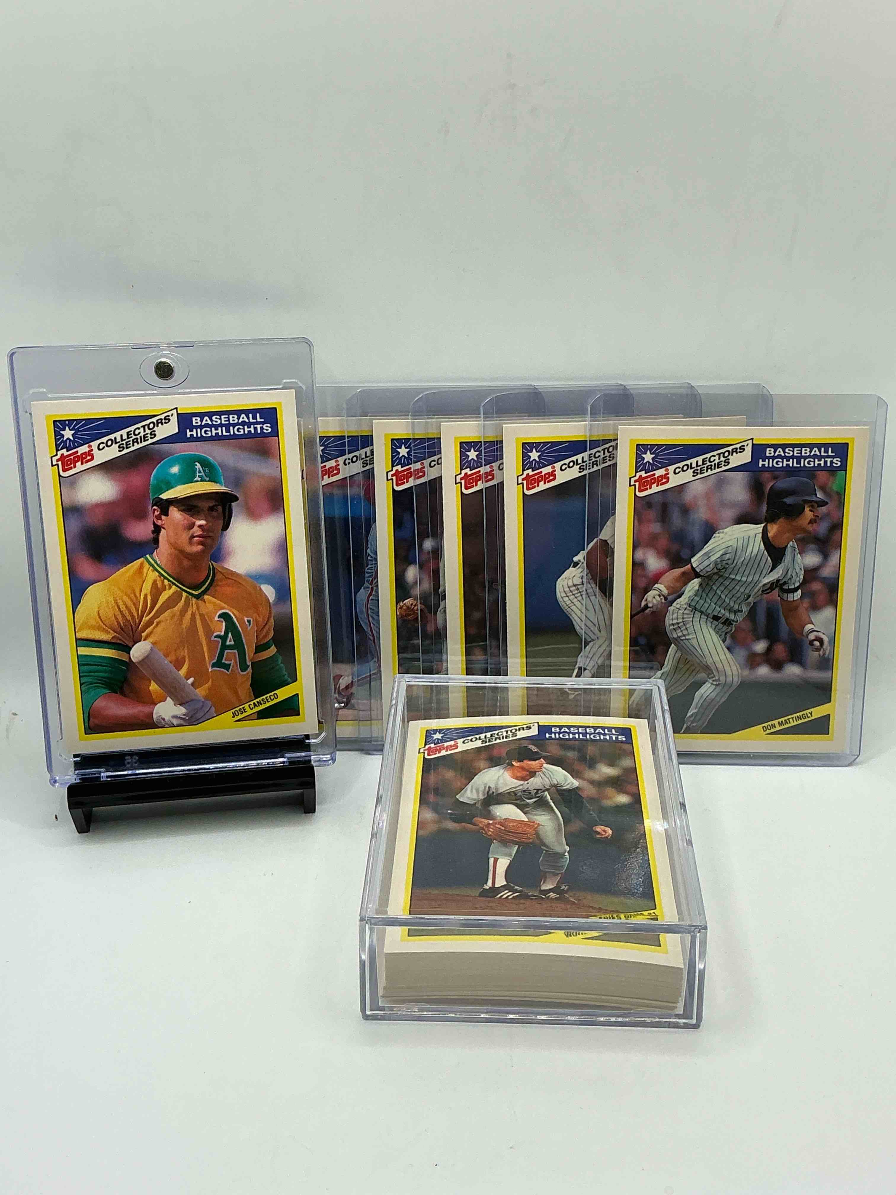 1987 Baseball History! Topps Collector’s Series Baseball Highlights 33 Card Complete! Including Don Mattingly, Roger Clemens, Keith Hernandez & So Many More! Everything Included Just Like It Would’ve Been Purchased In ‘87! WOW!