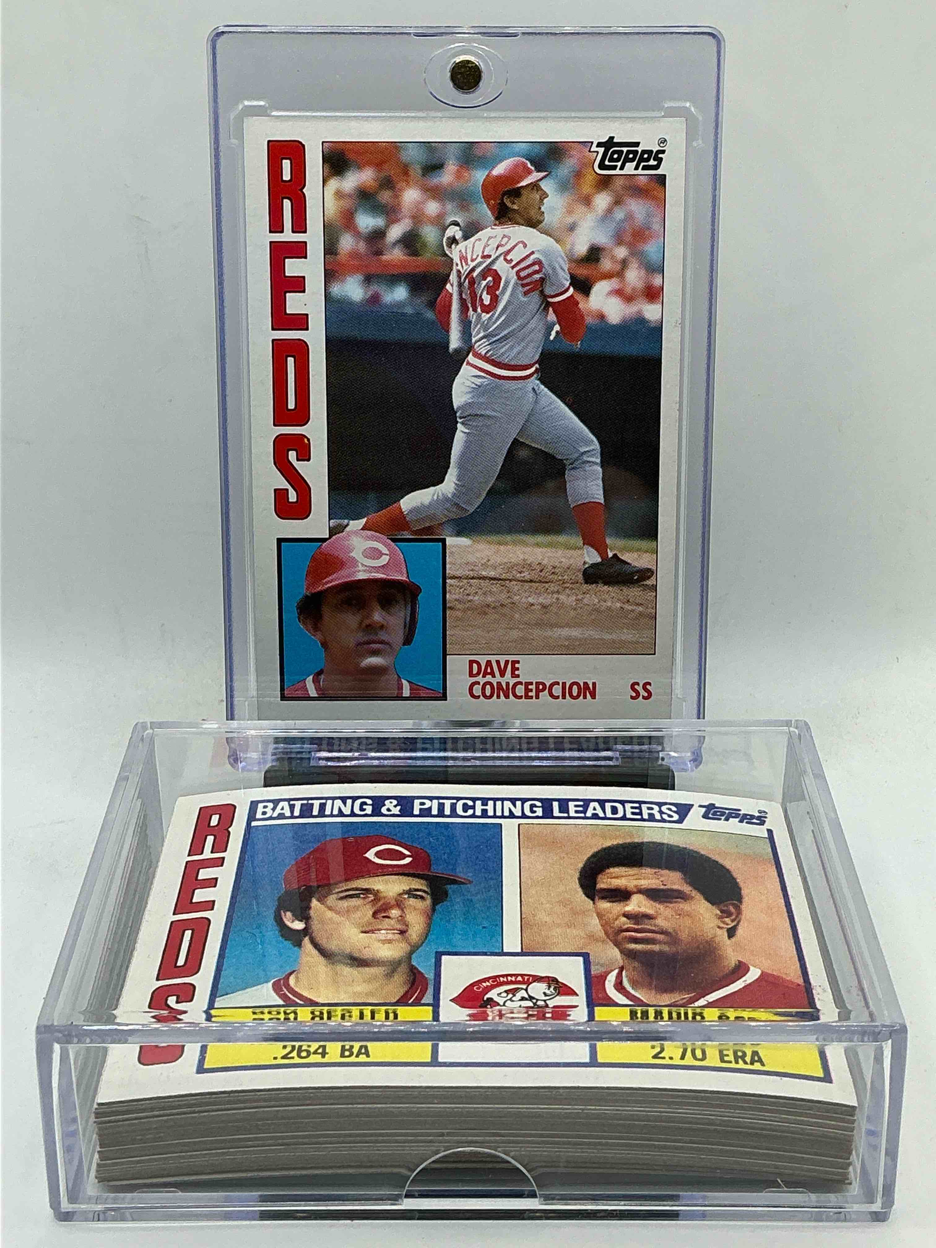 1984 Reds Team Set! Card Reds Set! Dave Concepcion, Cesar Cedeno, Ron Oester & More! Reds Fans Rejoice!
