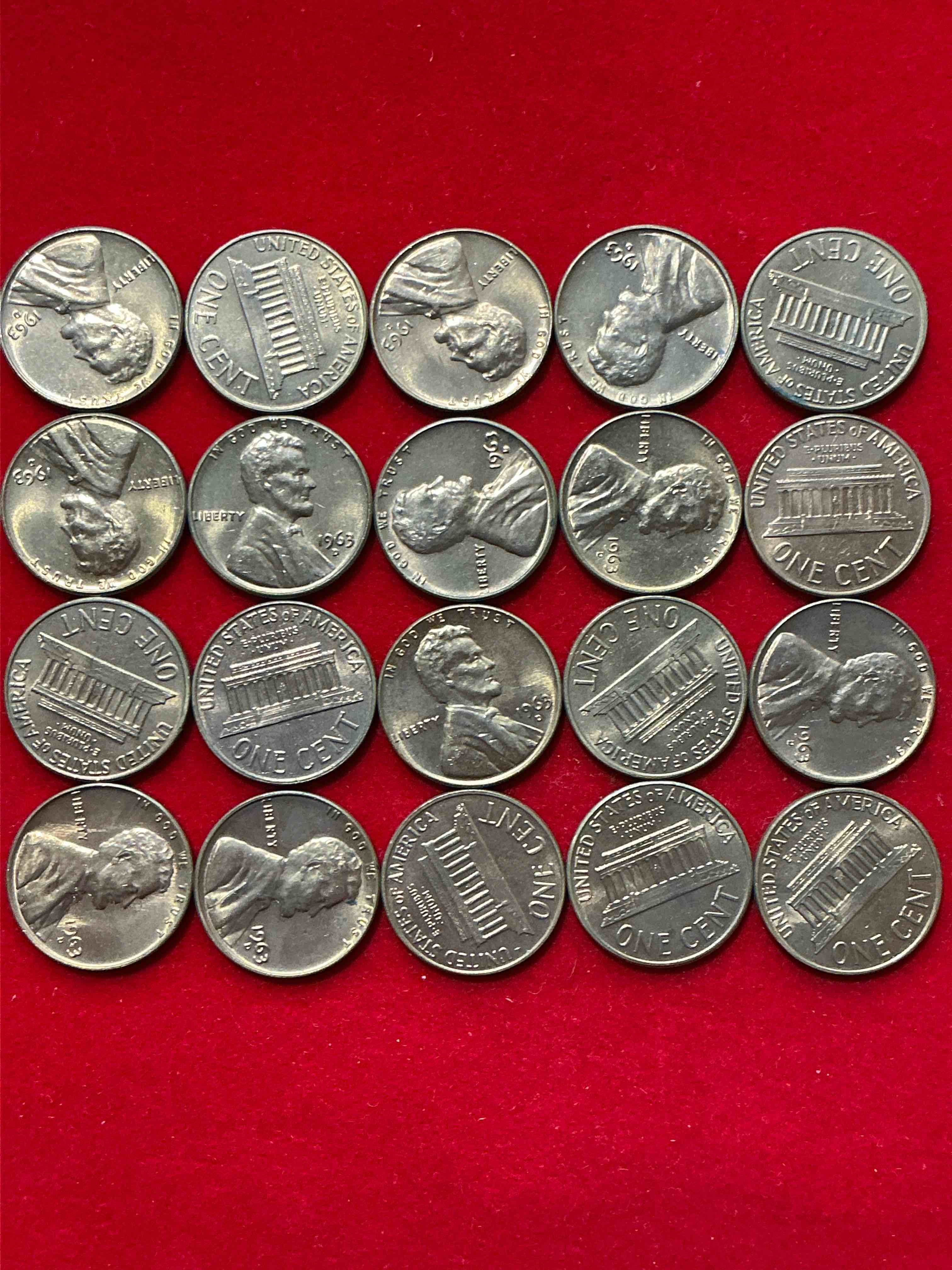 1963 "i have a dream" era brilliant uncirculated wheat pennies! these 1963 pennies are direct from the original treasury rolls & haven't seen the light of day since 1963! dr. martin luther king famously gave his "i have a dream" speech on aug 28, 1963. own pieces of this era with these incredible pieces of history!