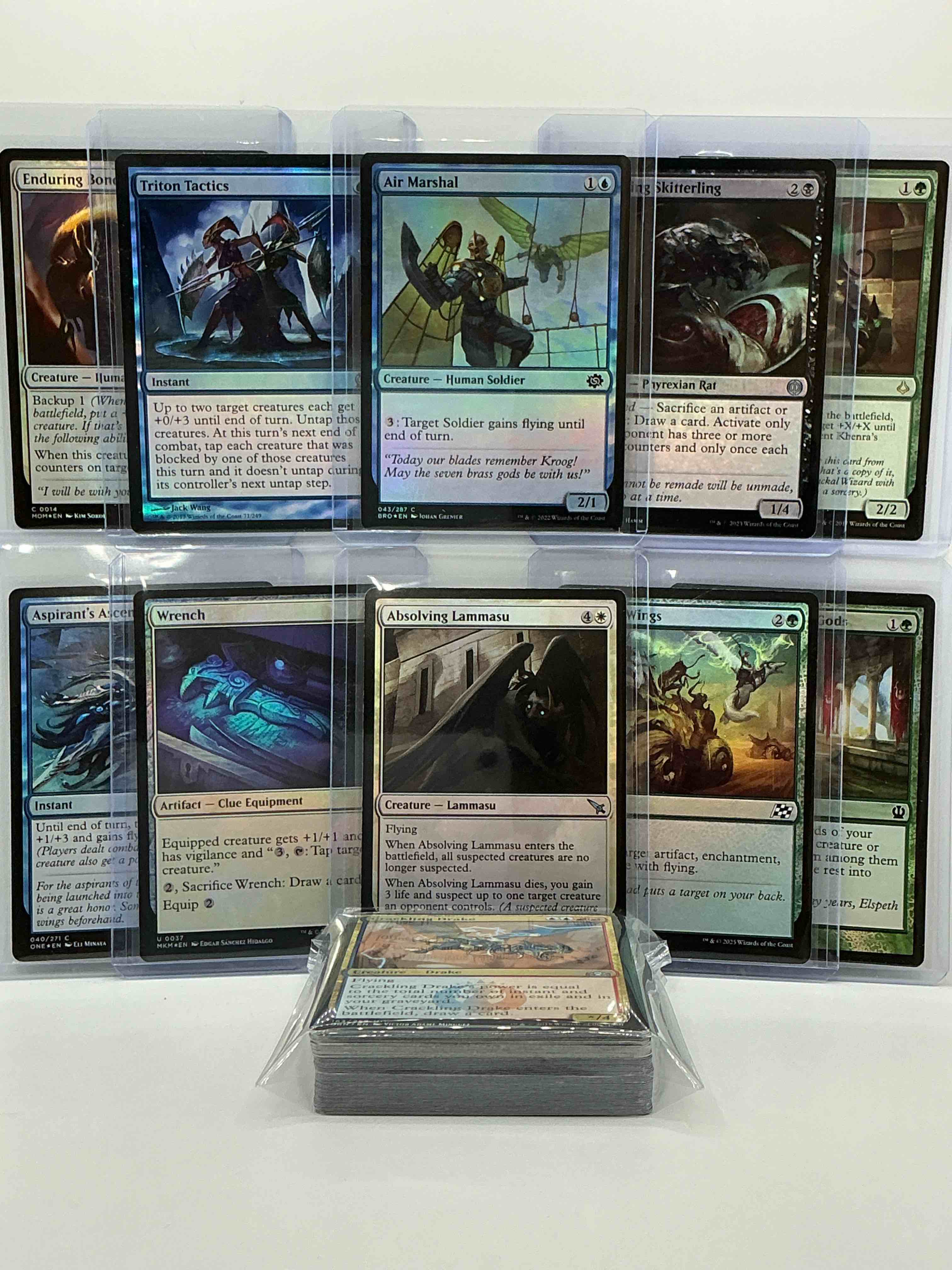 Magic The Gathering 50 Card Lot! Lot Includes 10 Rare Or Holo Foil Cards! All Cards In Excellent Shape Condition! A Great Way To Join The MTG Craze!