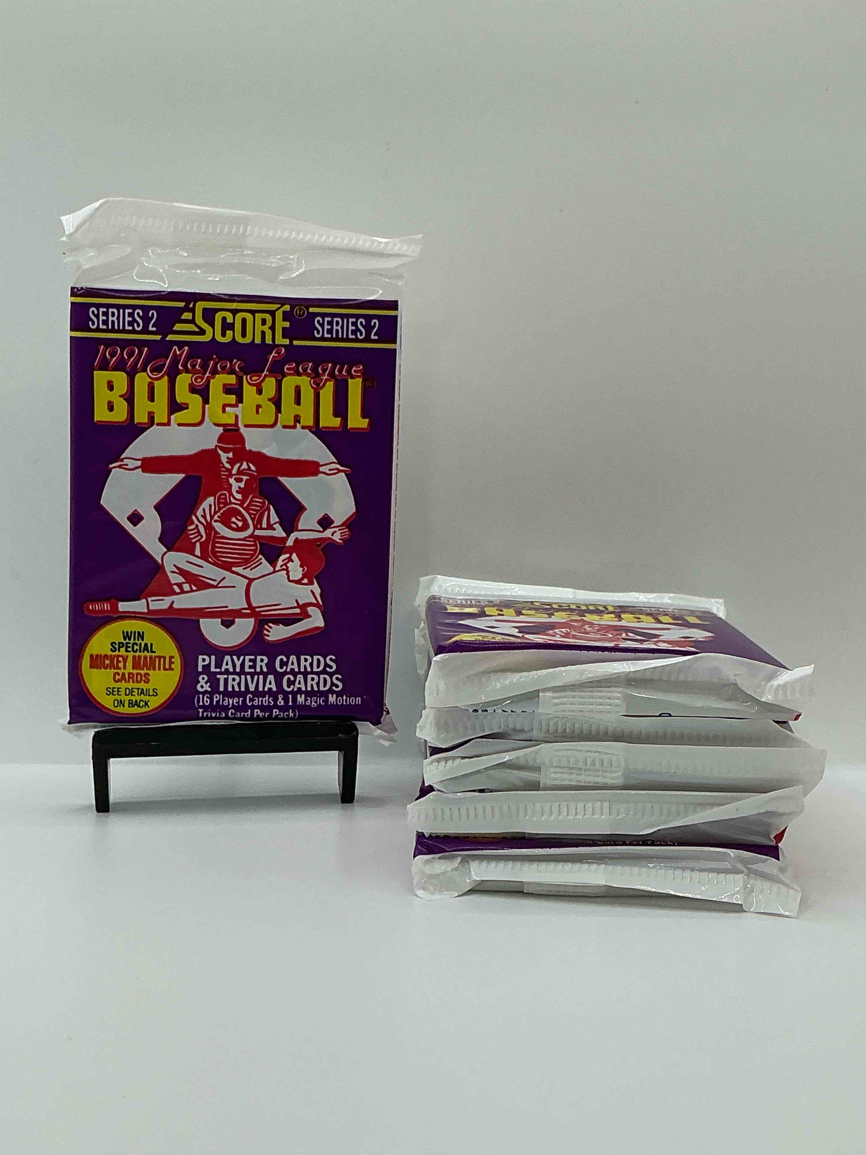 Signed Mickey Mantle? 1991 Score Baseball Unopened Packs! 2,493 Signed Mickey Mantle Cards From This Year Out There, Fetching Big Money If Pulled! Insanely Cool & Valuable Pocks With Stars & Rookies!