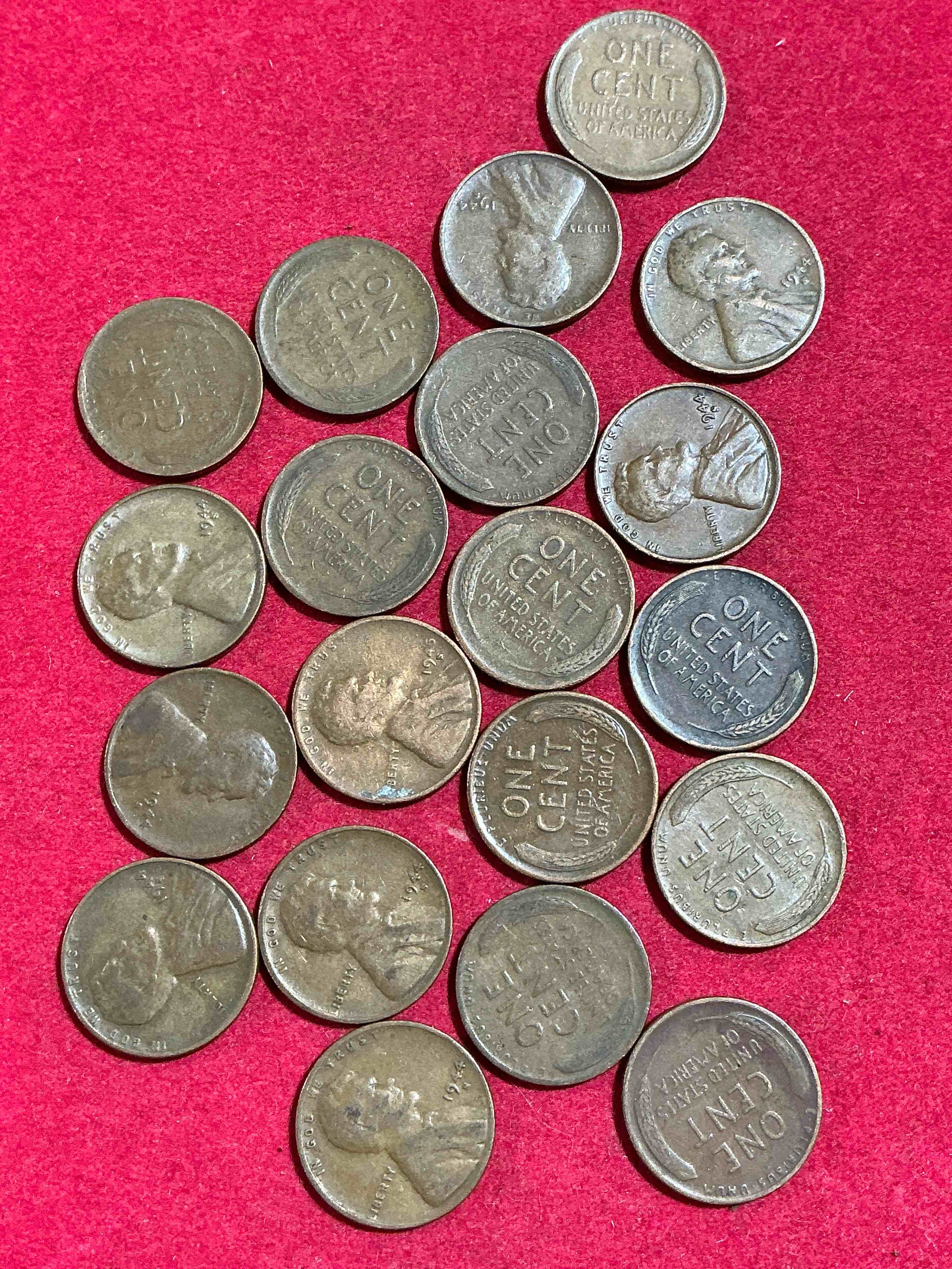 1944 calling world war 2 buffs! 1944 d-day era wheat pennies! d-day was june 6th, 1944 & was one of the most significant battles of wwii! own pieces of this era with these genuine 1944 wheat pennies in nice condition!