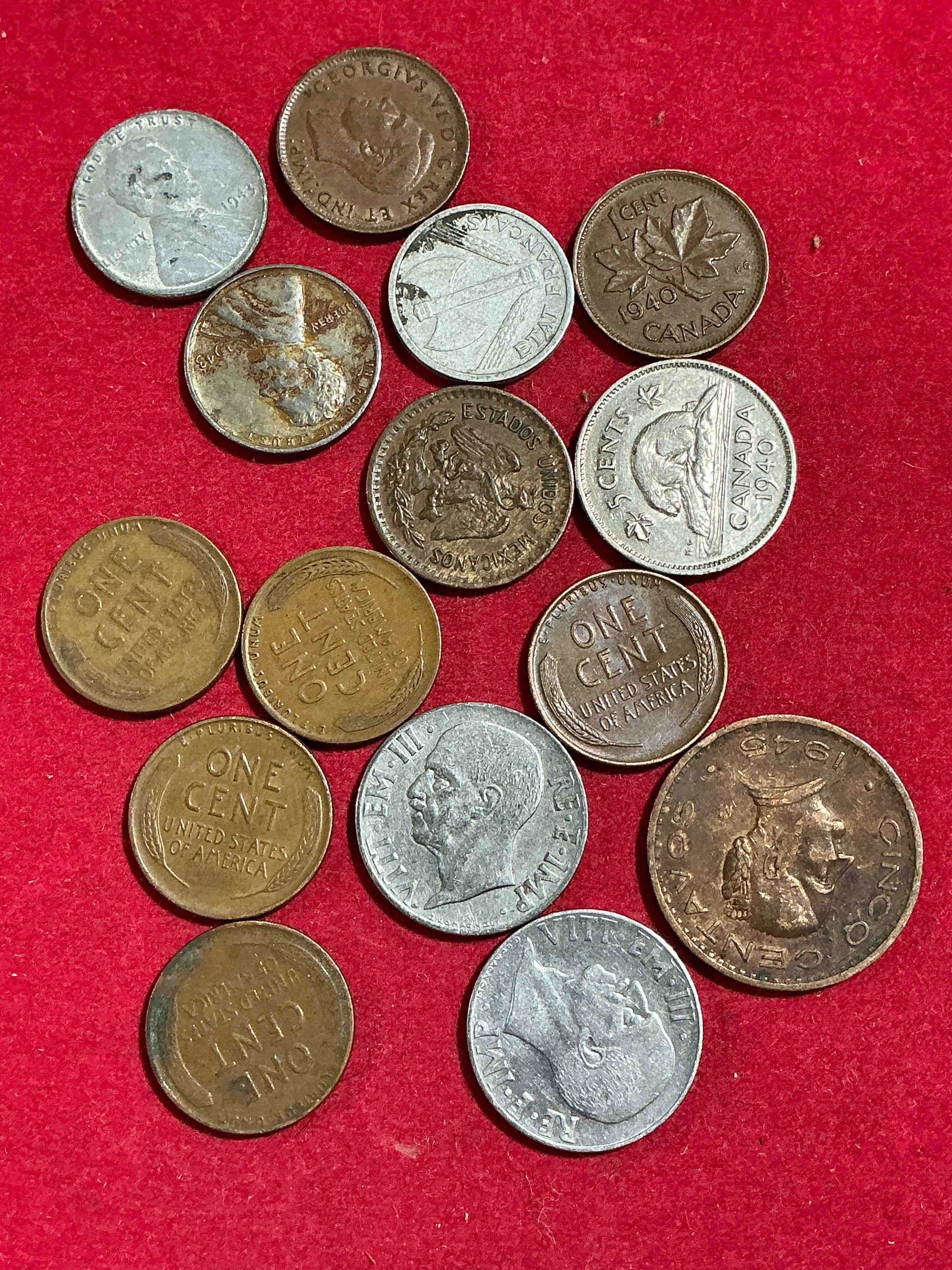 world war two era buffs rejoice! check out this collection of ww2 era (1939-1945) coins! super hard to collect & find in one place! great conversation pieces & incredible pieces of history!