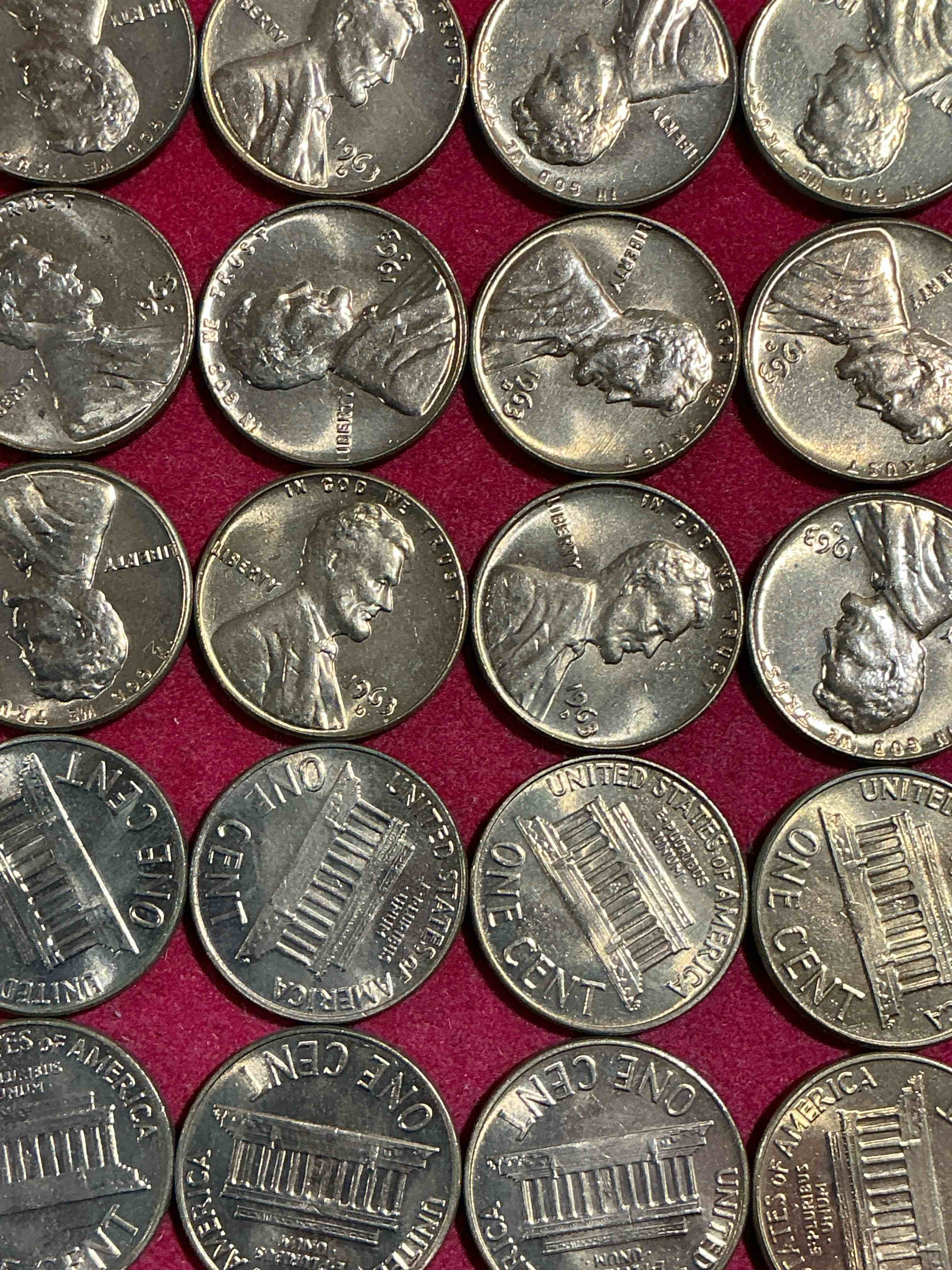 1969 moon landing brilliant uncirculated wheat pennies!  direct from original treasury bank rolls, these pennies haven’t seen daylight since 1969!  on july 20, 1969 the world changed forever when america landed on the moon!  own pieces of this era with these gorgeous brilliant uncirculated wheat pennies!  