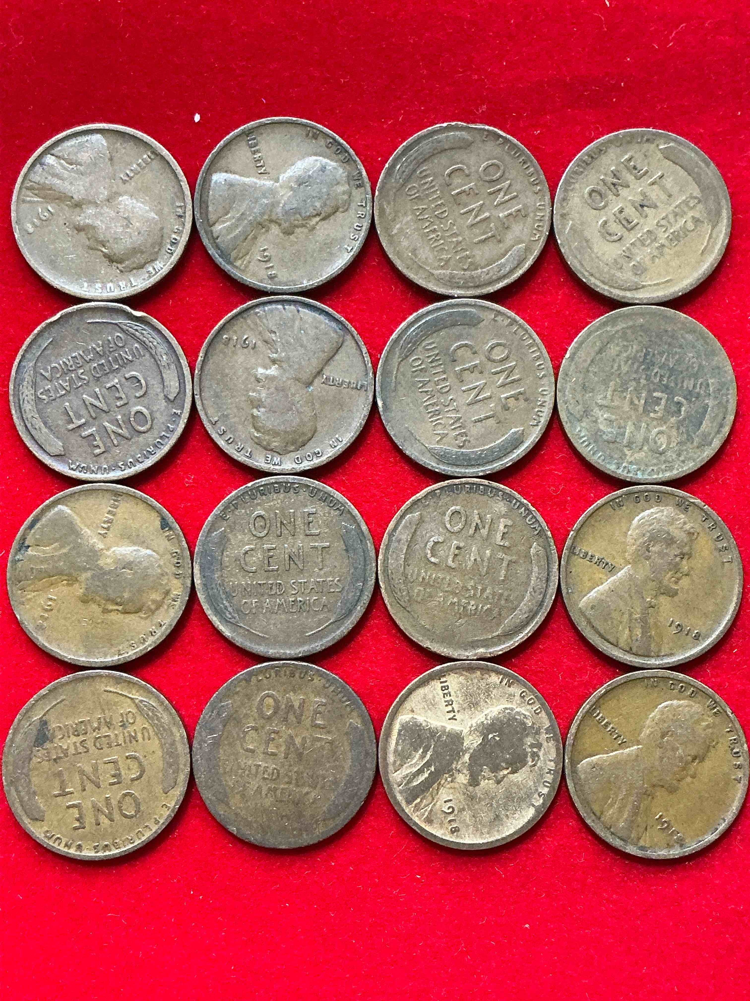 1918 wheat pennies, veterans take notice!  military action of world war one ended with armistice day nov 11, 1918!  armistice day eventually became veterans day. own pieces of this era with these rare 1918 world war one era lincoln wheat cent pennies! hard to find & great for world war one buffs!