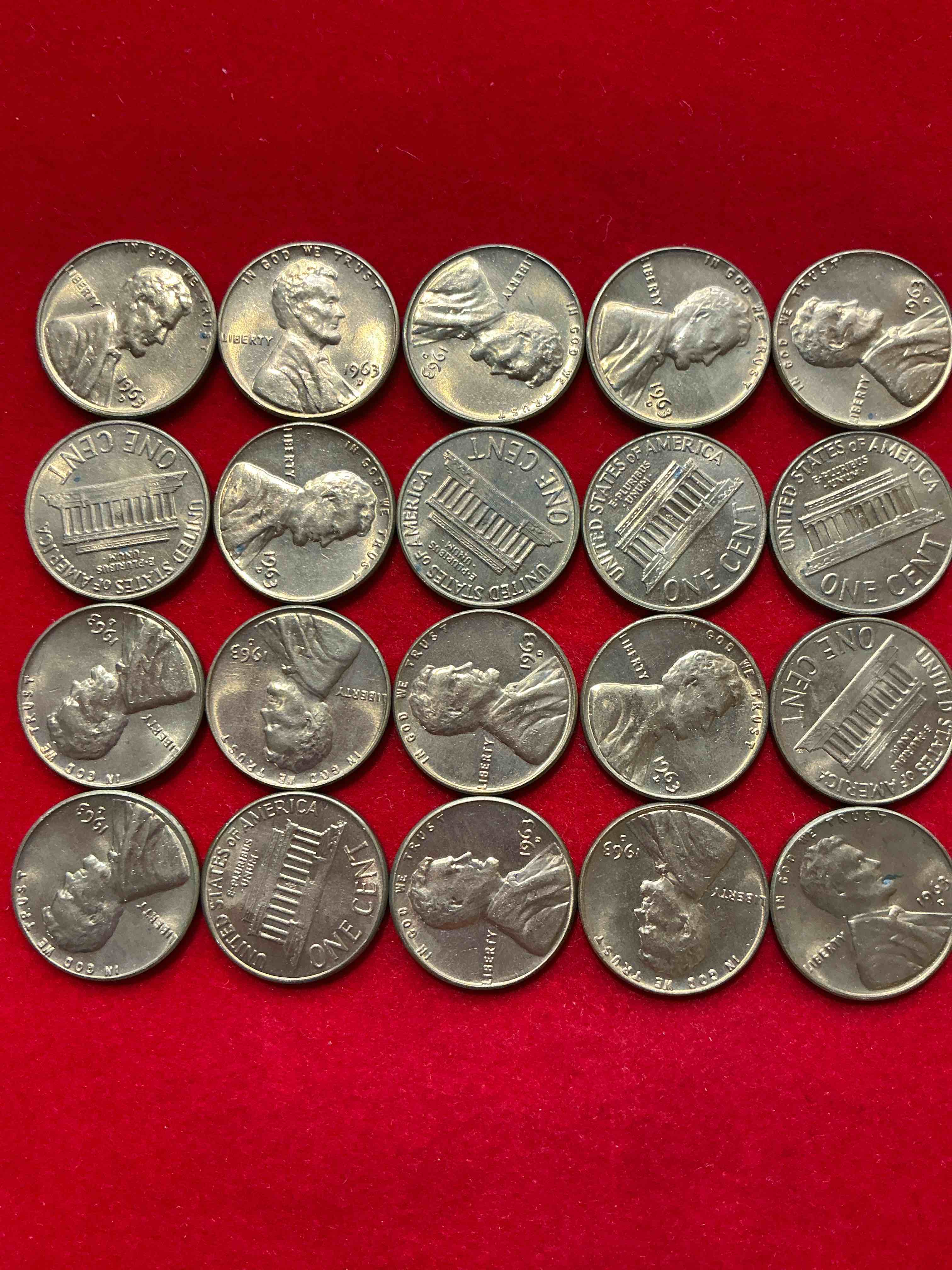 1963 "i have a dream" era brilliant uncirculated wheat pennies! these 1963 pennies are direct from the original treasury rolls & haven't seen the light of day since 1963! dr. martin luther king famously gave his "i have a dream" speech on aug 28, 1963. own pieces of this era with these incredible pieces of history!