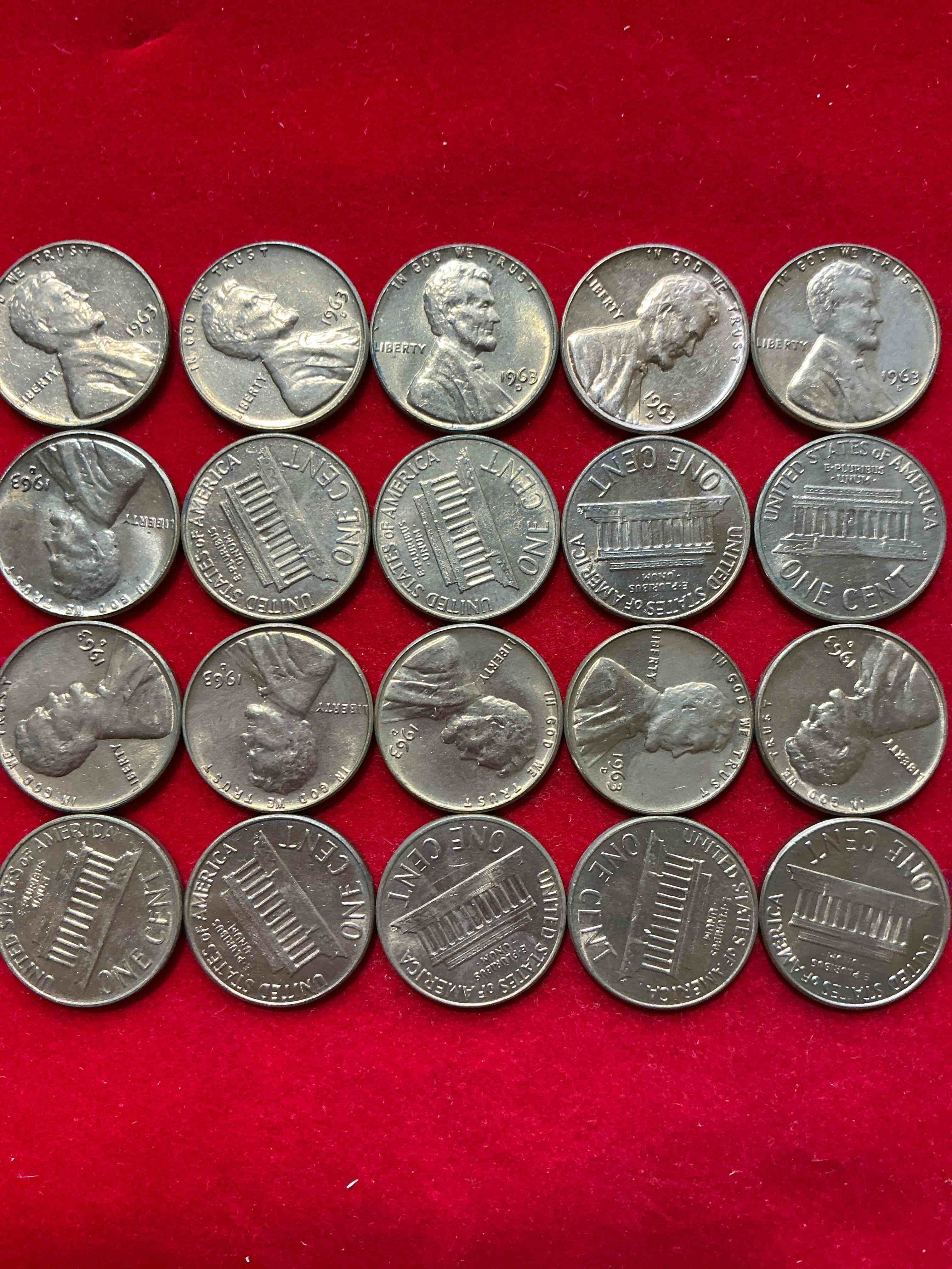 1963 "i have a dream" era brilliant uncirculated wheat pennies! these 1963 pennies are direct from the original treasury rolls & haven't seen the light of day since 1963! dr. martin luther king famously gave his "i have a dream" speech on aug 28, 1963. own pieces of this era with these incredible pieces of history!