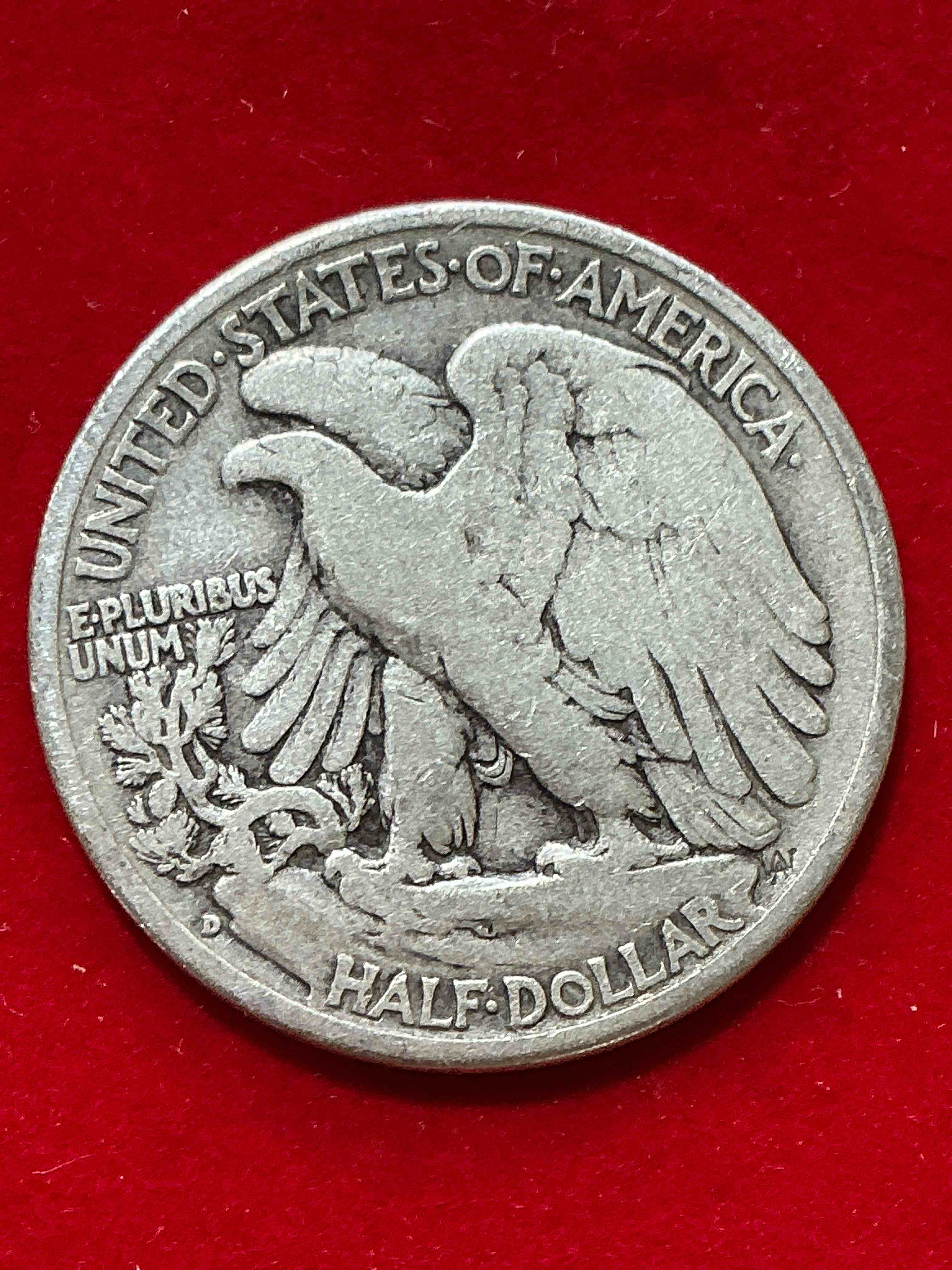 Condition photo showing Good Condition for world war ii era silver! antique u.s. silver! liberty walking silver fine u.s. silver half dollar! this striking half dollars were minted from 1916-1947 & have become some of the most collectible coins in history! here is a striking appears uncirculated example from 1941! liberty walking coins are 90% fine u.s. silver, a great investment in precious metal!