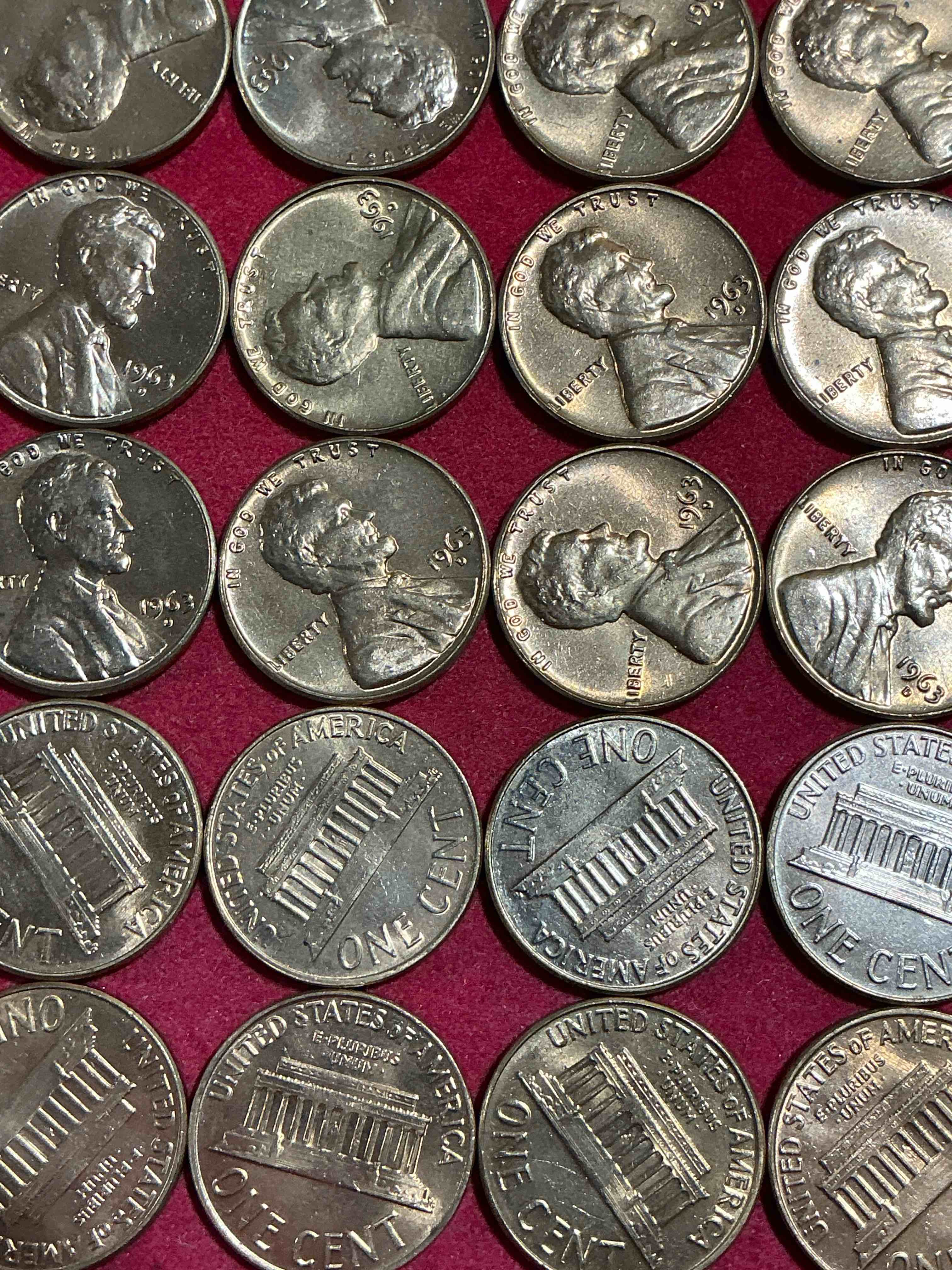 1963 "i have a dream" era brilliant uncirculated wheat pennies! these 1963 pennies are direct from the original treasury rolls & haven't seen the light of day since 1963! dr. martin luther king famously gave his "i have a dream" speech on aug 28, 1963. own pieces of this era with these incredible pieces of history!