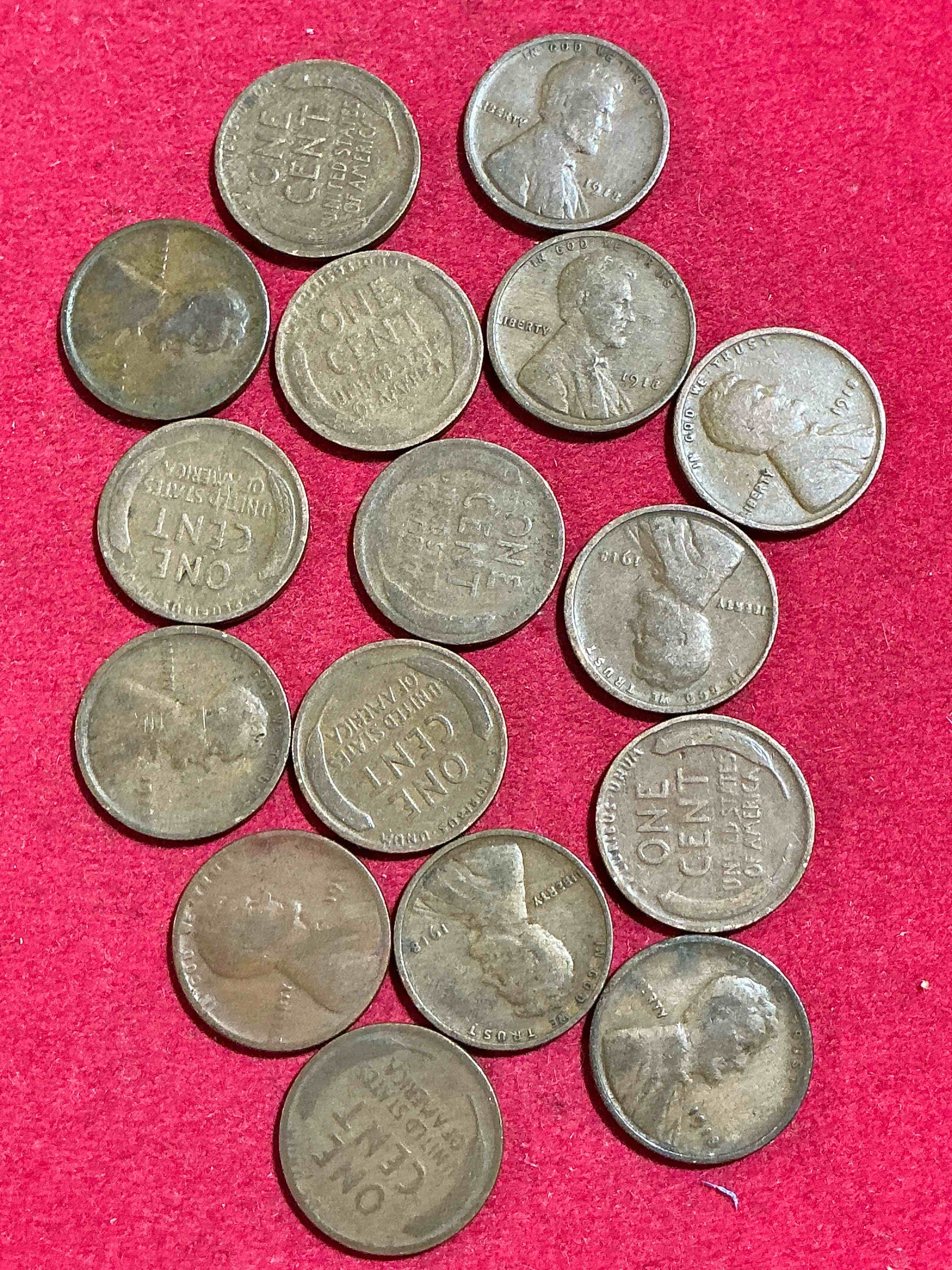 1918 wheat pennies, veterans take notice!  military action of world war one ended with armistice day nov 11, 1918!  armistice day eventually became veterans day. own pieces of this era with these rare 1918 world war one era lincoln wheat cent pennies! hard to find & great for world war one buffs!