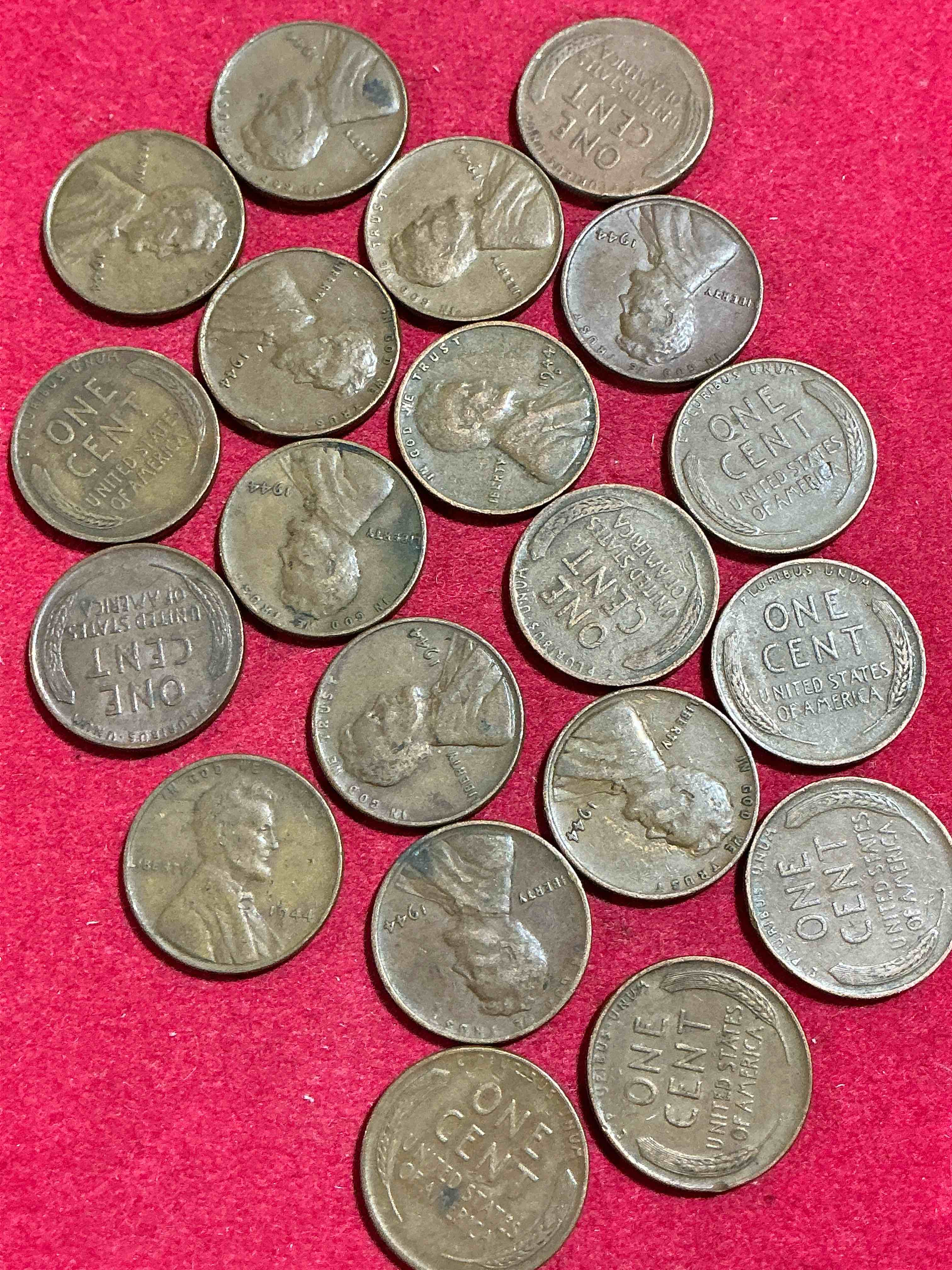 1944 calling world war 2 buffs! 1944 d-day era wheat pennies! d-day was june 6th, 1944 & was one of the most significant battles of wwii! own pieces of this era with these genuine 1944 wheat pennies in nice condition!