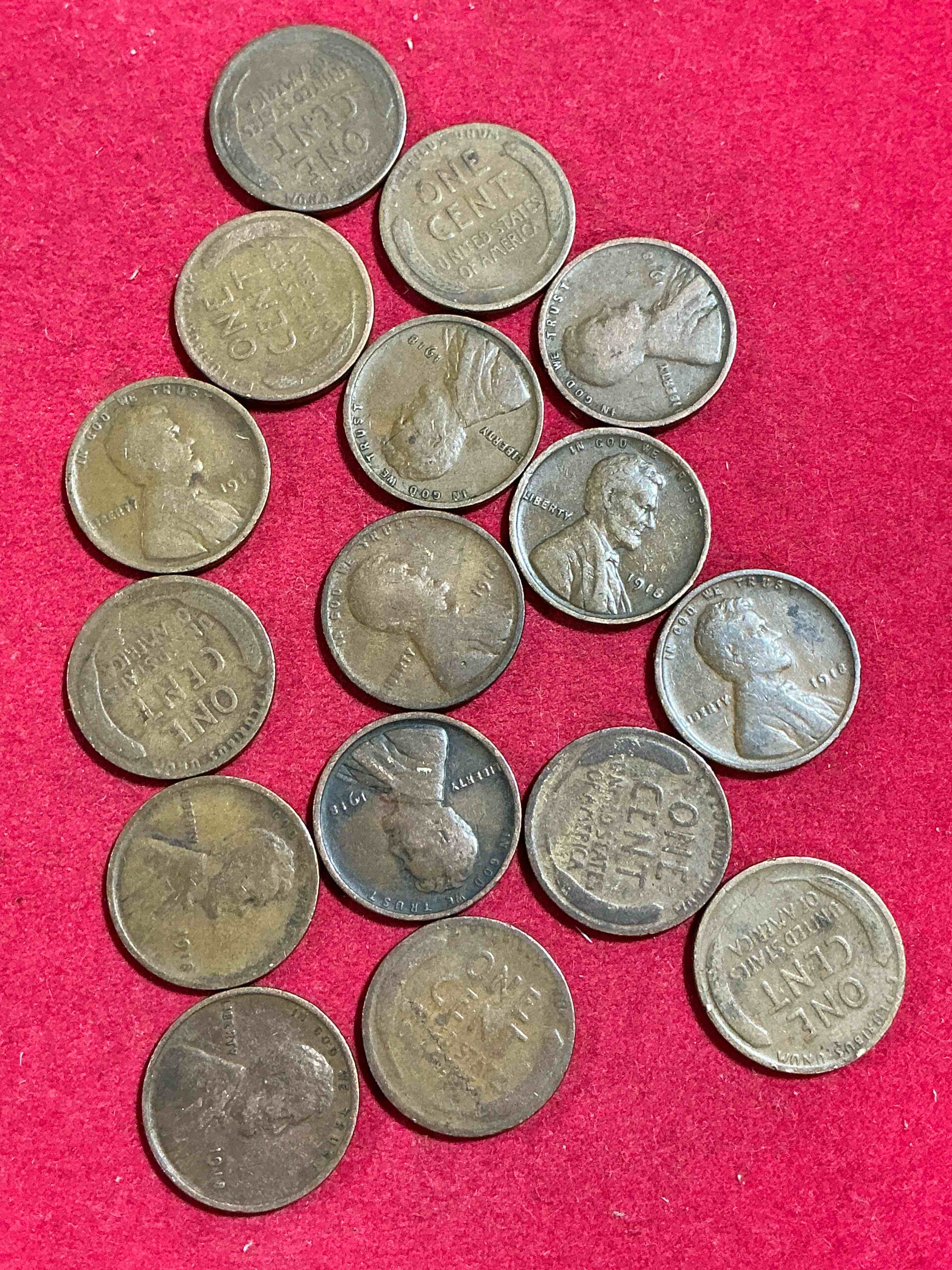 1918 wheat pennies, veterans take notice!  military action of world war one ended with armistice day nov 11, 1918!  armistice day eventually became veterans day. own pieces of this era with these rare 1918 world war one era lincoln wheat cent pennies! hard to find & great for world war one buffs!