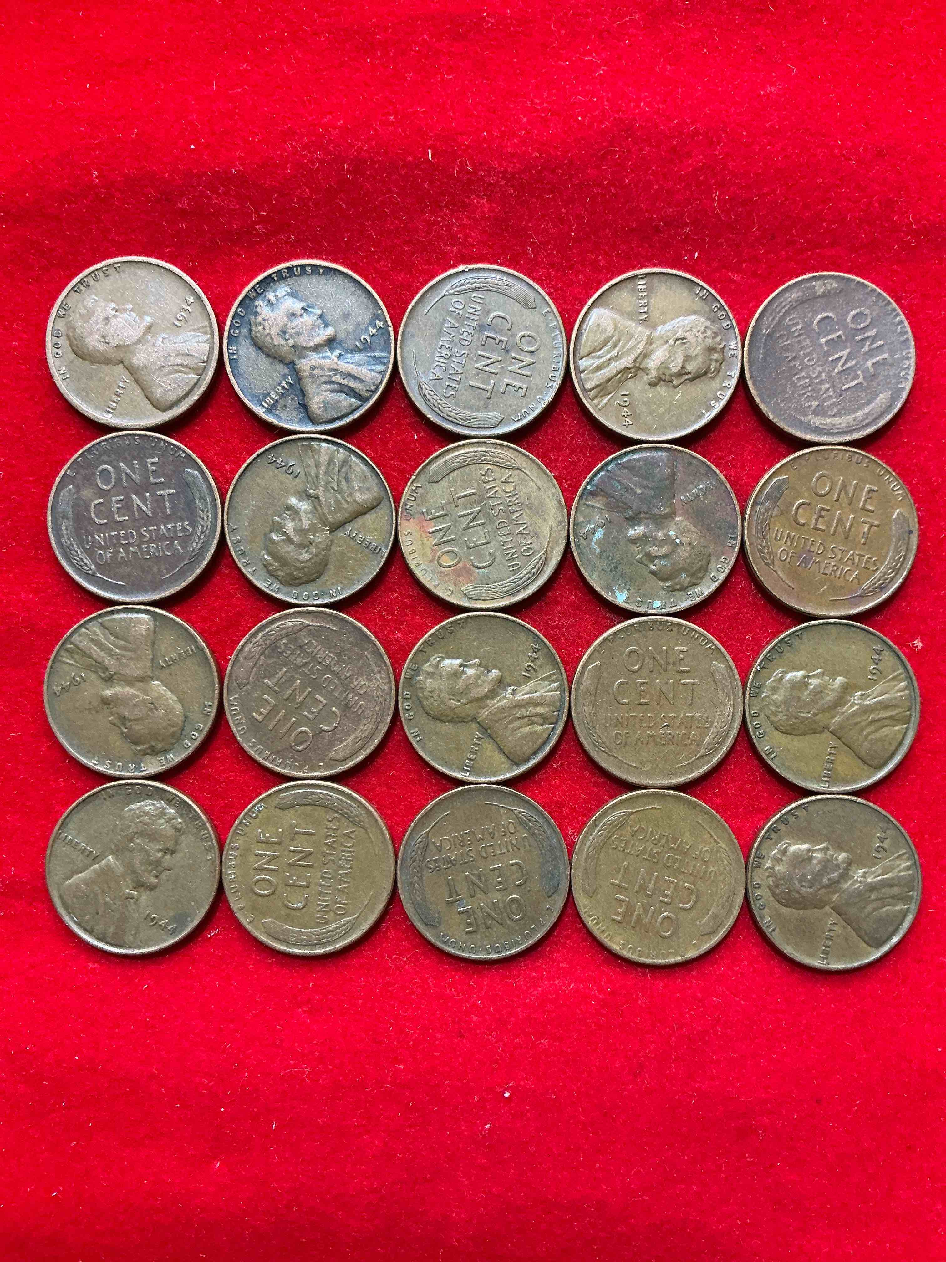 1944 calling world war 2 buffs!  1944 d-day era wheat pennies!  d-day was june 6th, 1944 & was one of the most significant battles of wwii! own pieces of this era with these genuine 1944 wheat pennies in nice condition!  