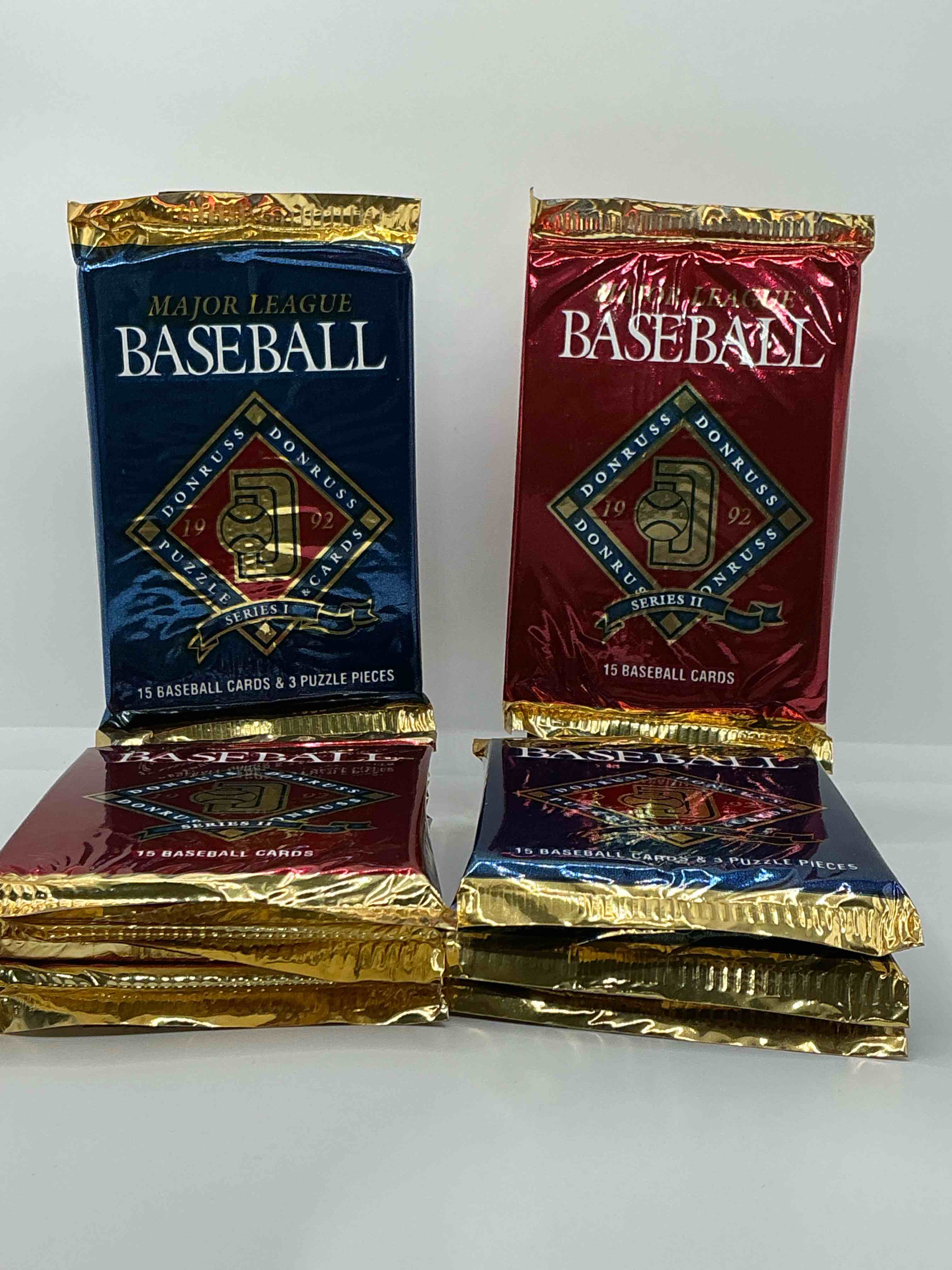 1992 Donruss Baseball Series 1 and 2 Unopened Sealed Sports Card Pack, Direct From Original Sealed Retail Case! Search for Valuable Cards From Ricky Henderson & Noian Ryan & So Much Morel also, Search For 1 of 5000 Personally Autographed Cal Ripken Jr. Cards Randomly Inserted!