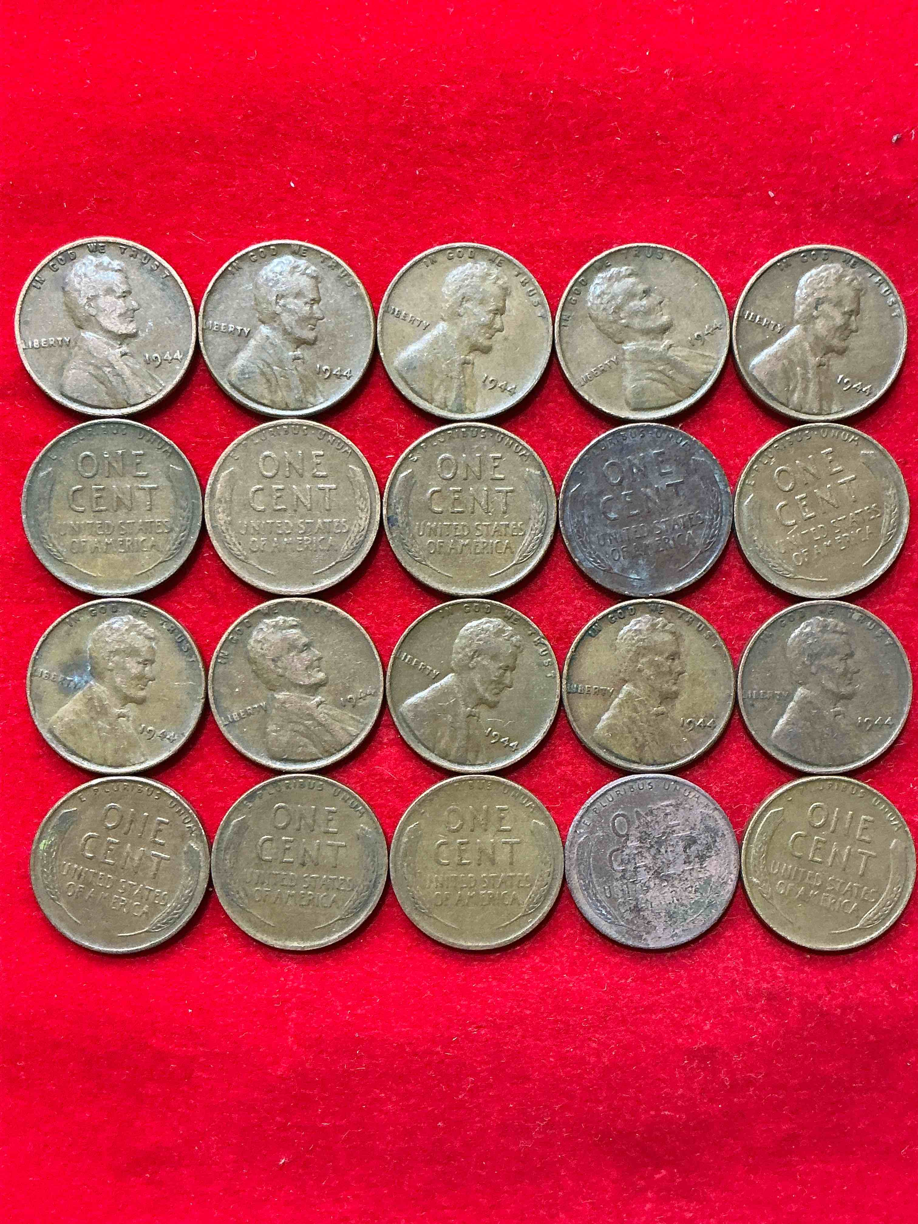 1944 Calling World War 2 Buffs!  1944 D-Day Era Wheat Pennies!  D-Day Was June 6th, 1944 & Was One Of The Most Significant Battles Of WWII! Own Pieces Of This Era With These Genuine 1944 Wheat Pennies In Nice Condition!  