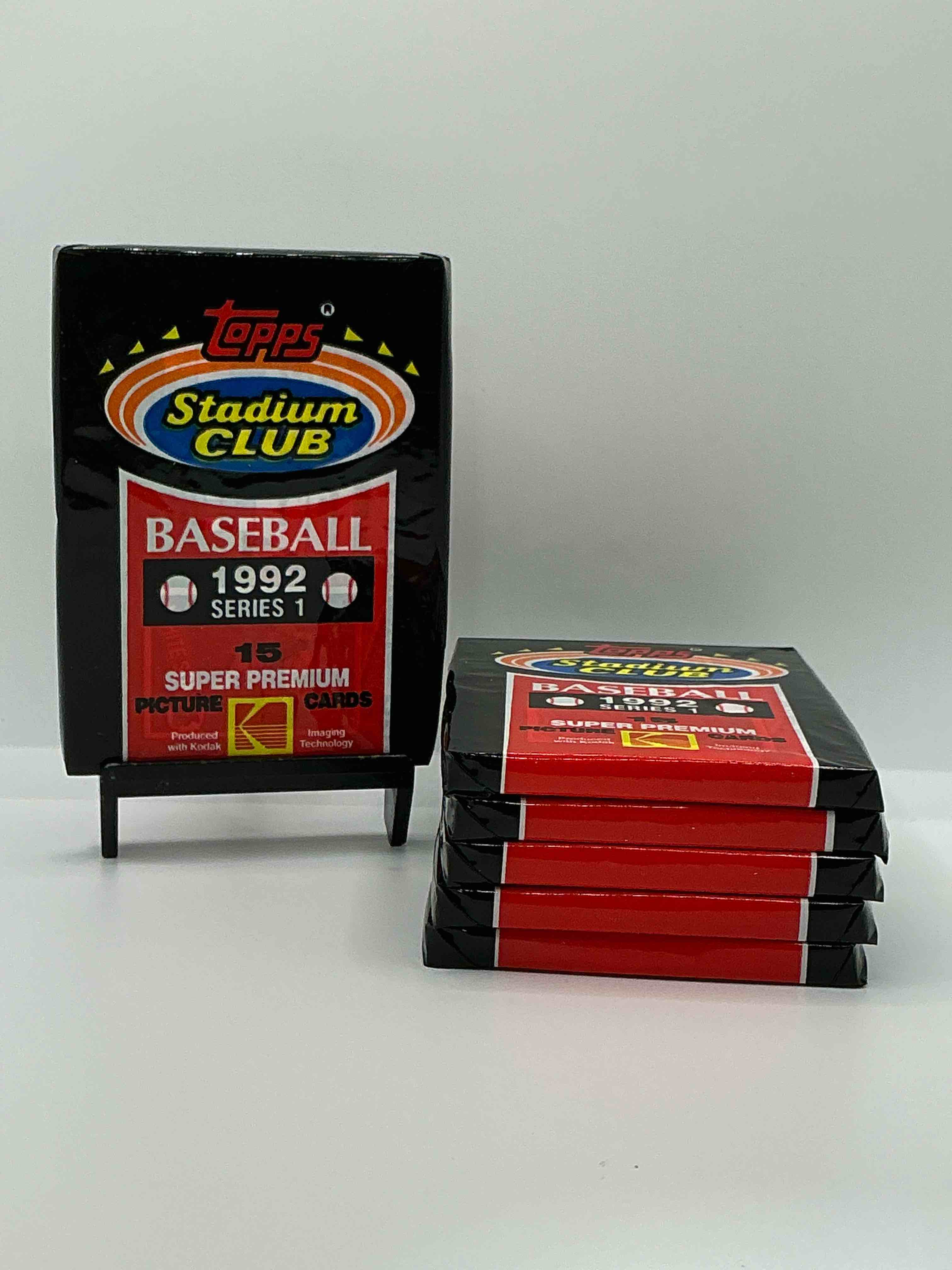 Ken Griffey Jr!? Frank Thomas!? Baseball Insanity! 1992 Topps Stadium Club Baseball Series I Unopened Packs, Direct From Box! 15 Premium Baseball Cards In Each Pack! Search For Griffey Jr, Nolan Ryan, Frank Thomas & So Much More!Search For 1980's Stars & Hall Of Famers!