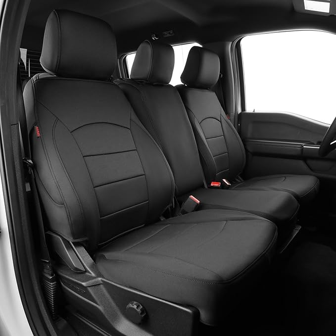 ekr ram 2500 seat covers custom fit for (crew cab) dodge ram 2500/3500 laramie/limited/longhorn 2019-2026 & big horn/laramie 2012-2018,truck front & back seat cover full set-neoprene(black)