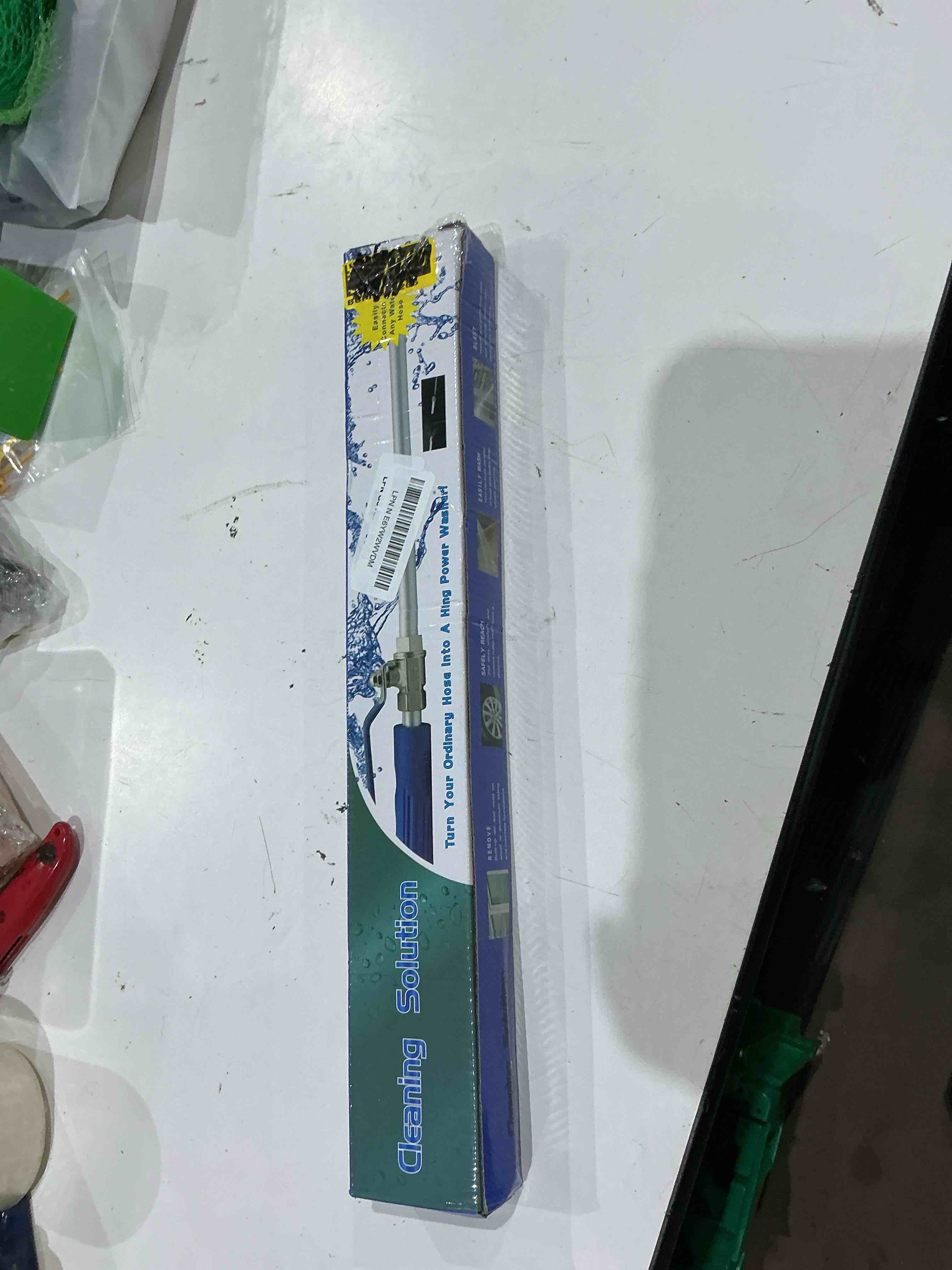 Condition photo showing As Is for 23423454356575678 nozzles and hose quick connectors