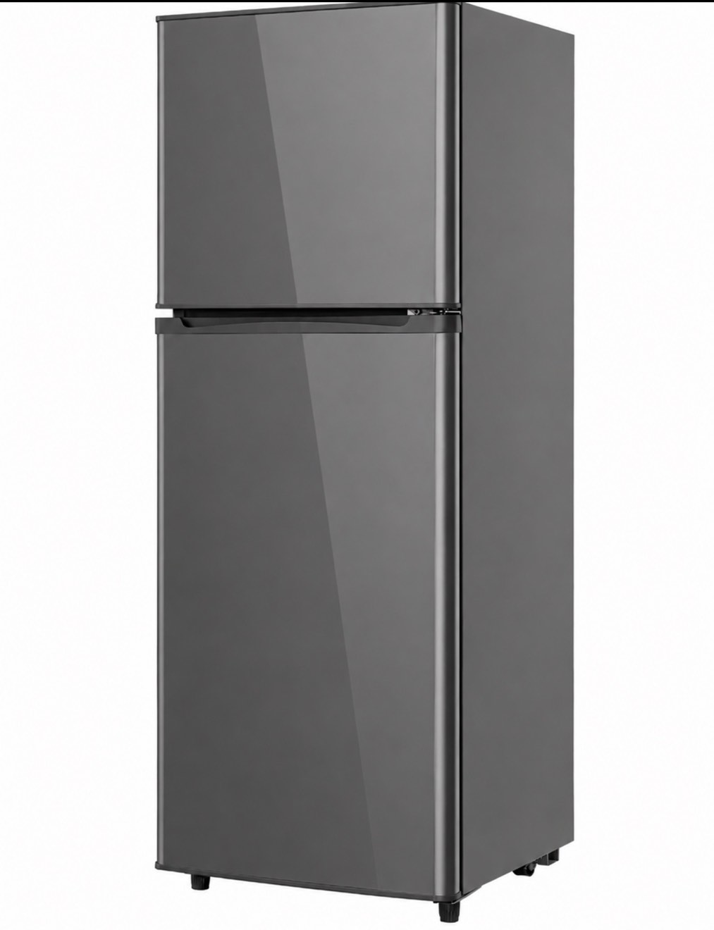 compact double-door upright refrigerator/freezer designed for high energy efficiency