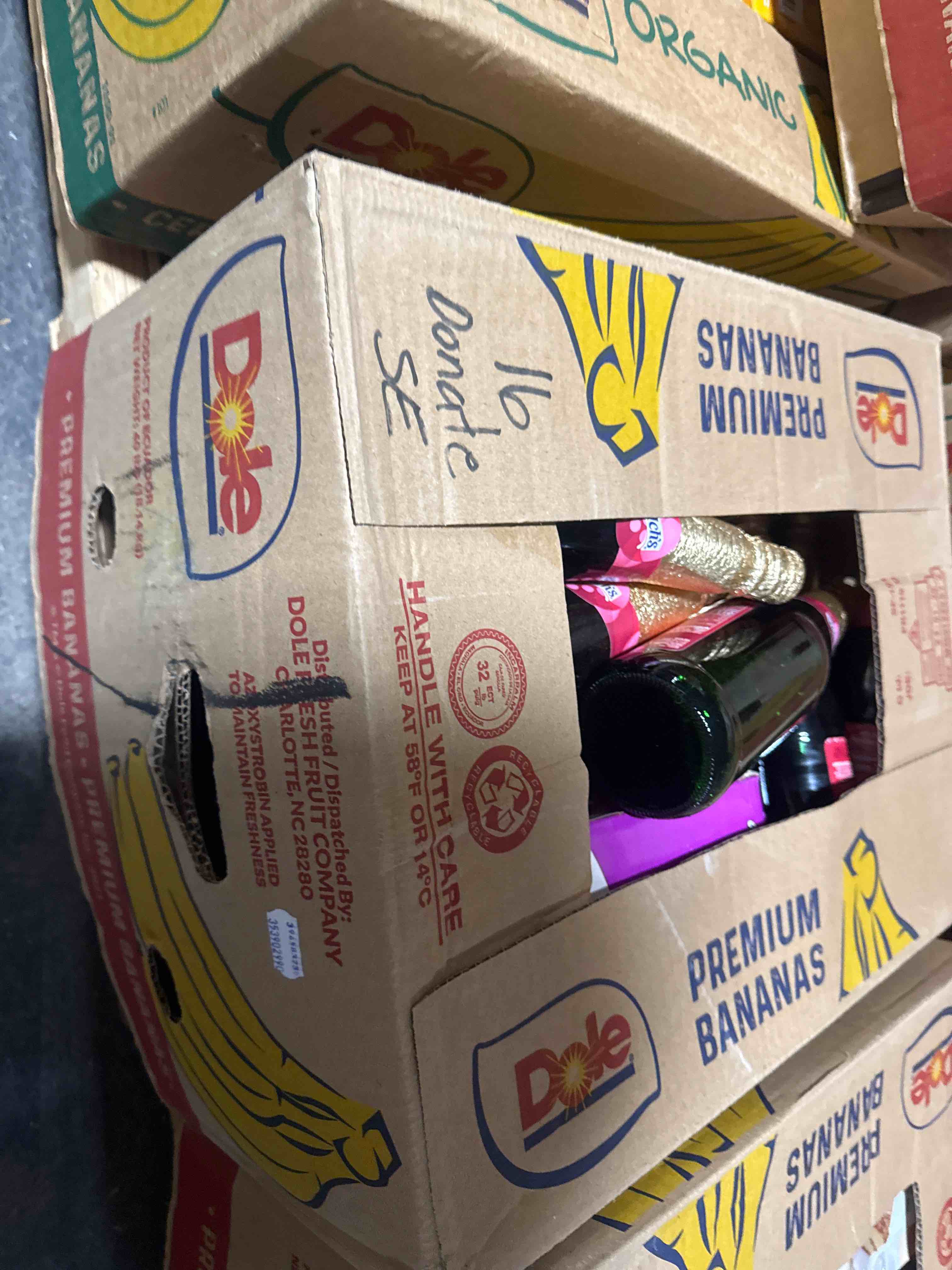 Condition photo showing Good Condition for box of assorted grocery products