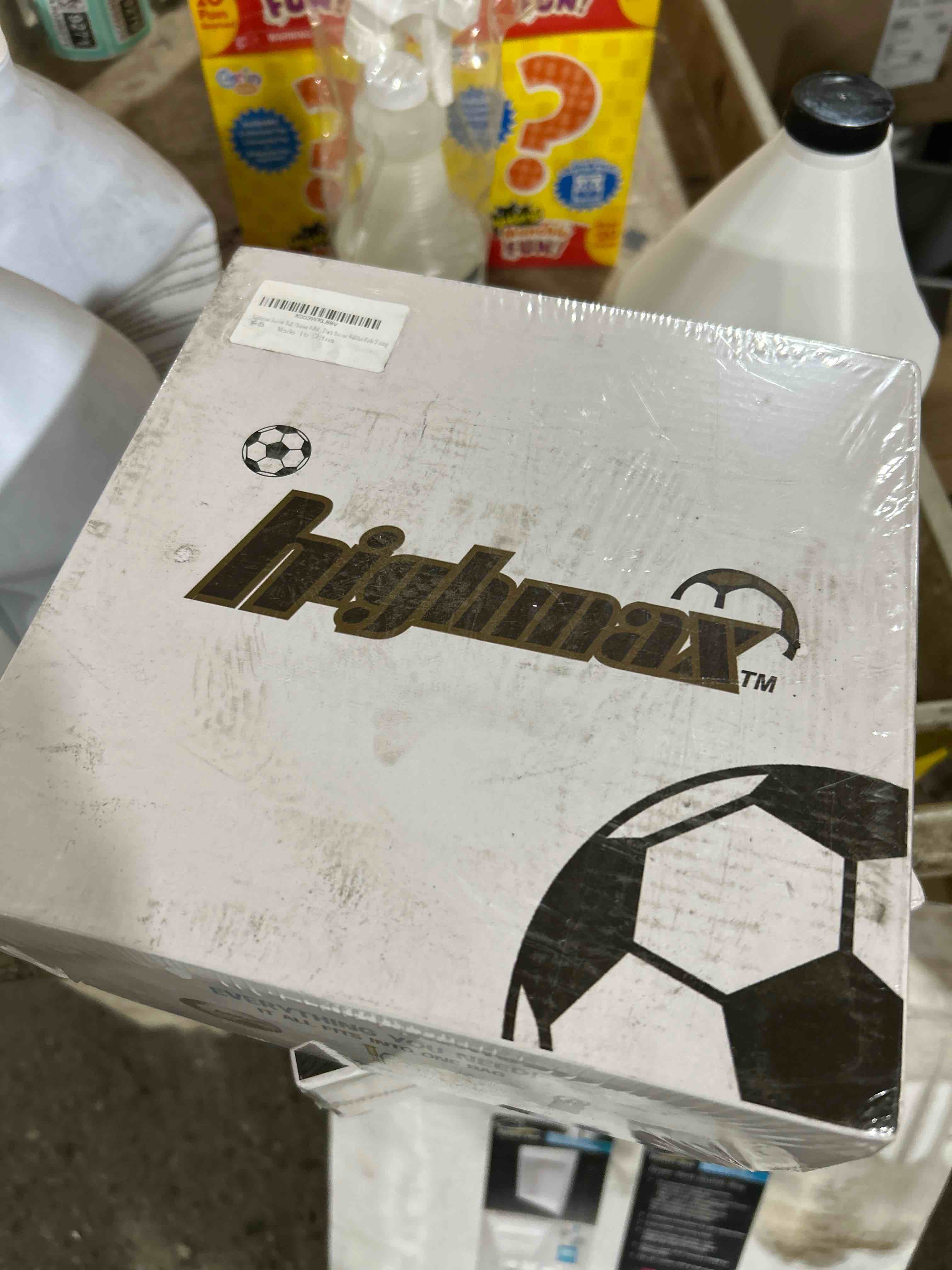 Condition photo showing Brand New for highmax soccer ball kit 