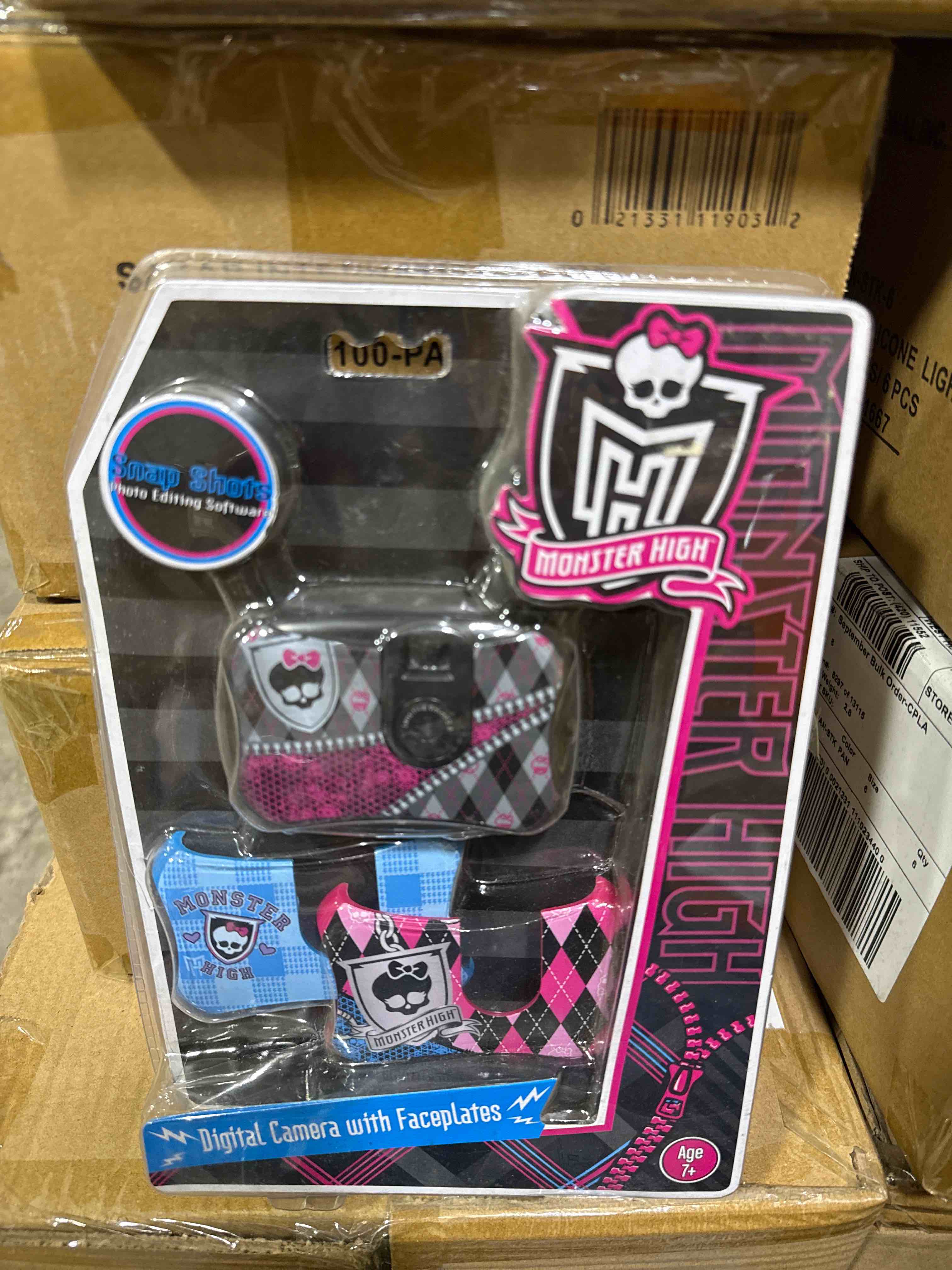 Condition photo showing Brand New for digital camera, monster high
